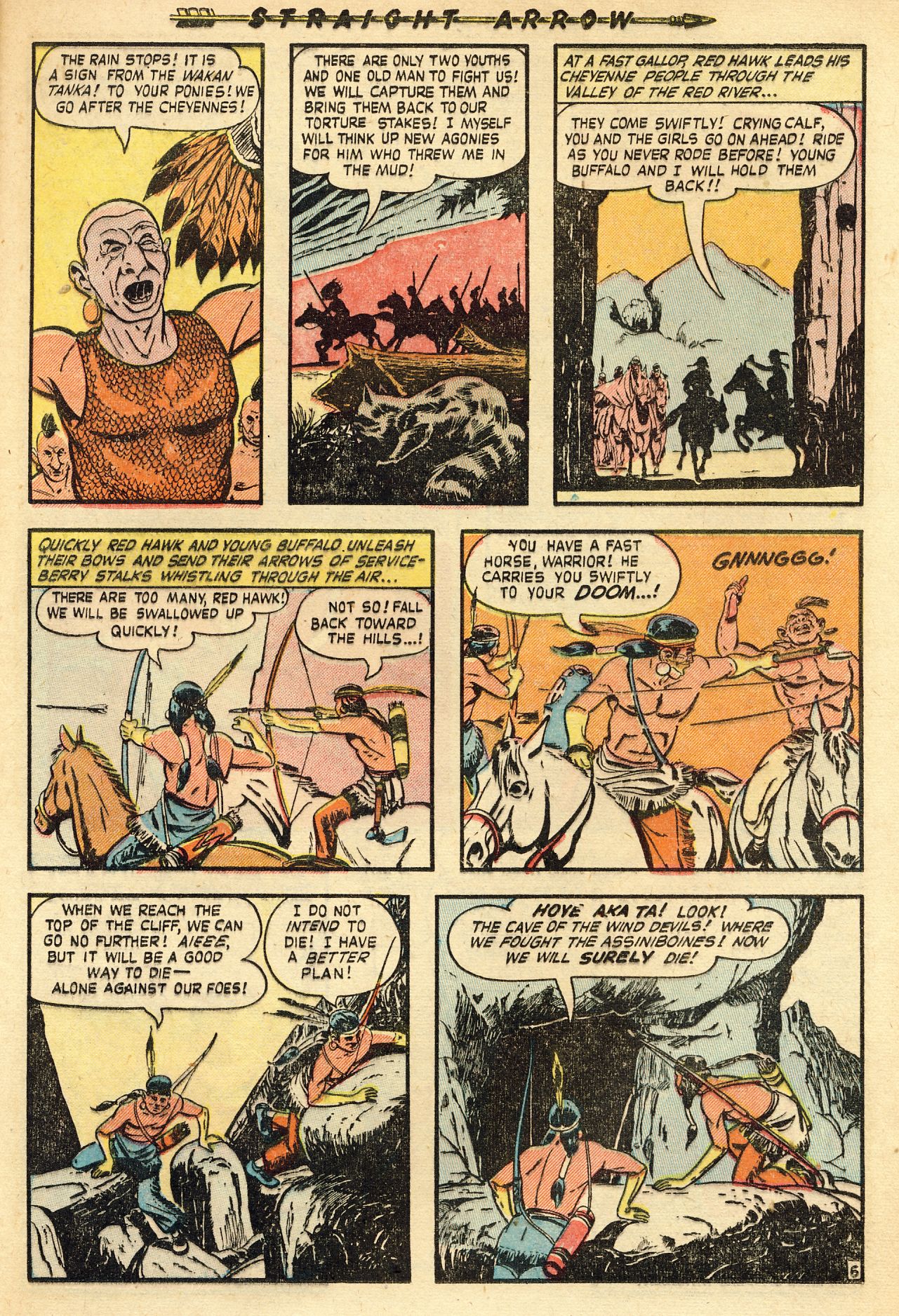 Read online Straight Arrow comic -  Issue #15 - 23