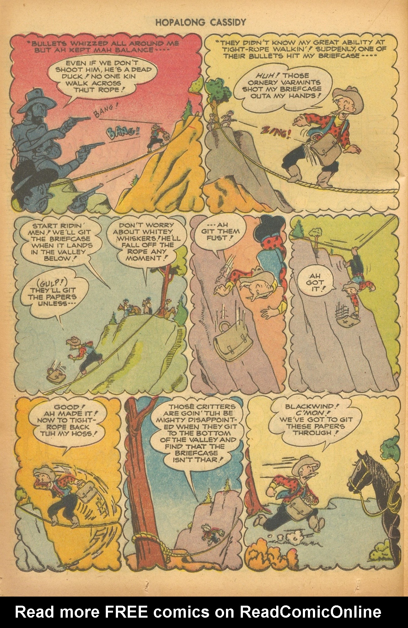 Read online Hopalong Cassidy comic -  Issue #12 - 36