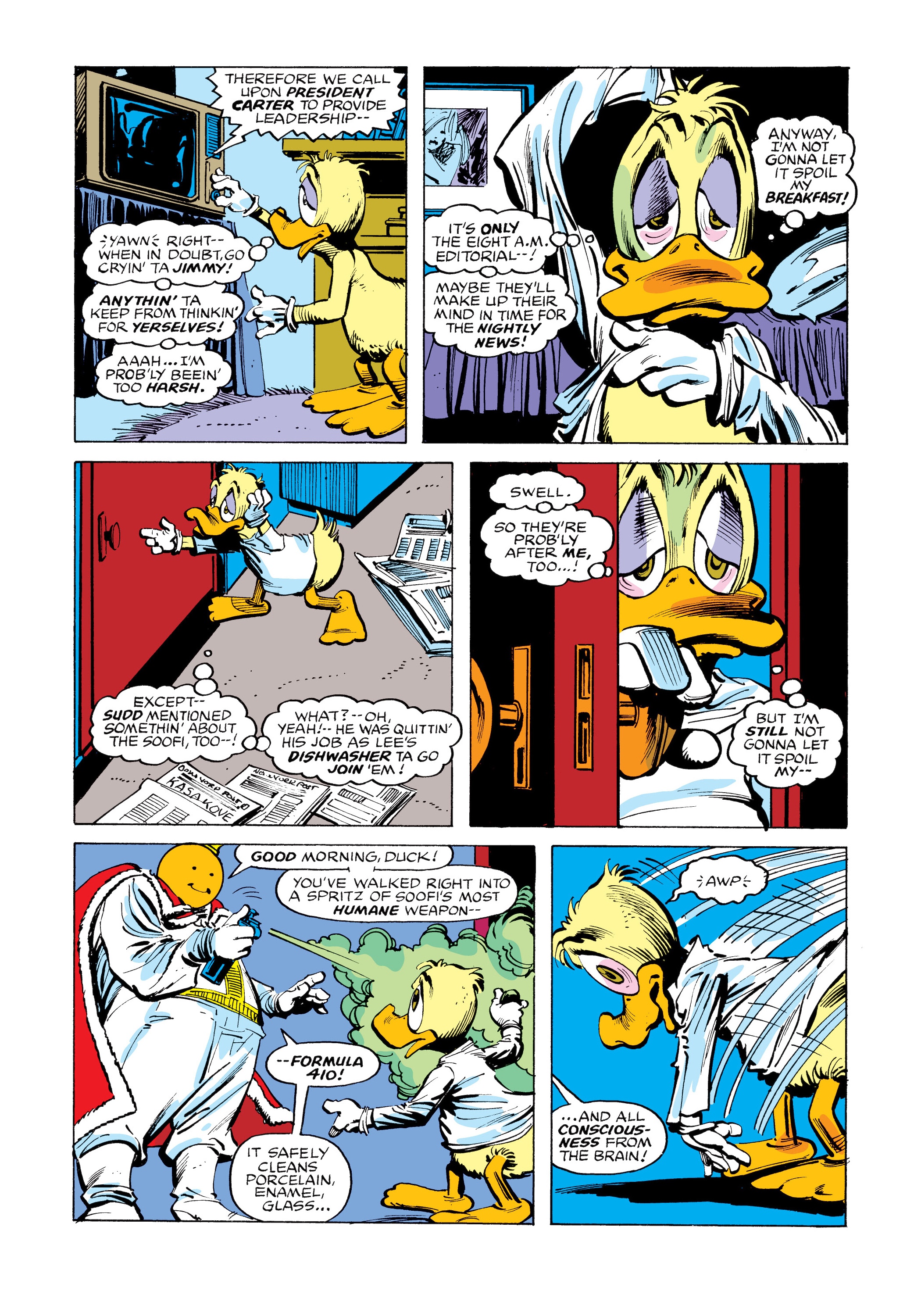Read online Marvel Masterworks: Howard the Duck comic -  Issue # TPB 2 (Part 2) - 56