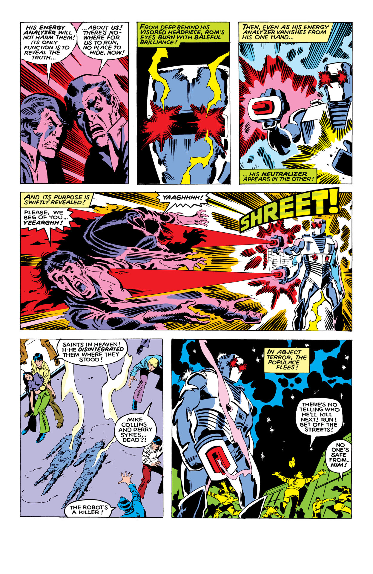Read online Rom: The Original Marvel Years Omnibus comic -  Issue # TPB (Part 1) - 20
