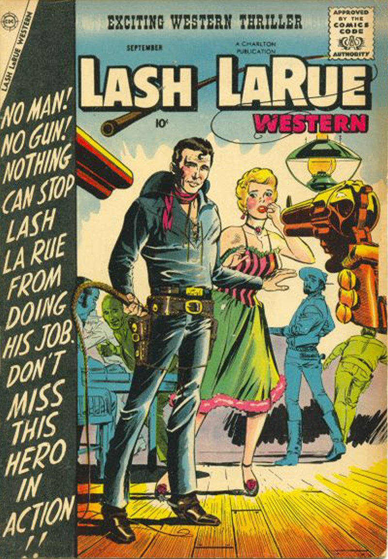 Read online Lash Larue Western (1949) comic -  Issue #69 - 1