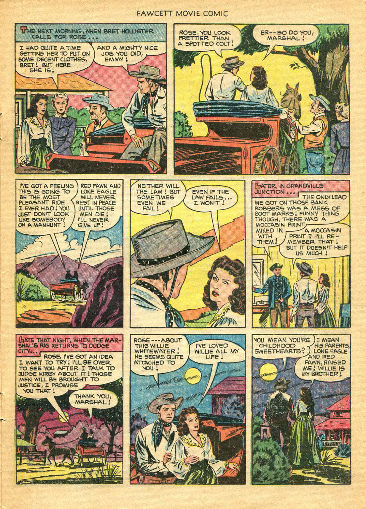 Read online Fawcett Movie Comic comic -  Issue #17 - 13