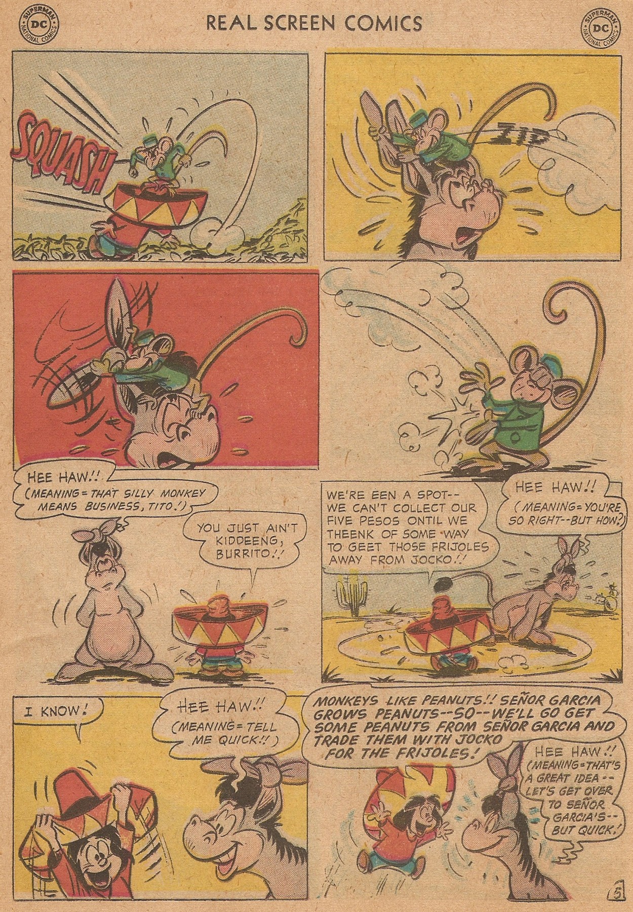 Read online Real Screen Comics comic -  Issue #123 - 25