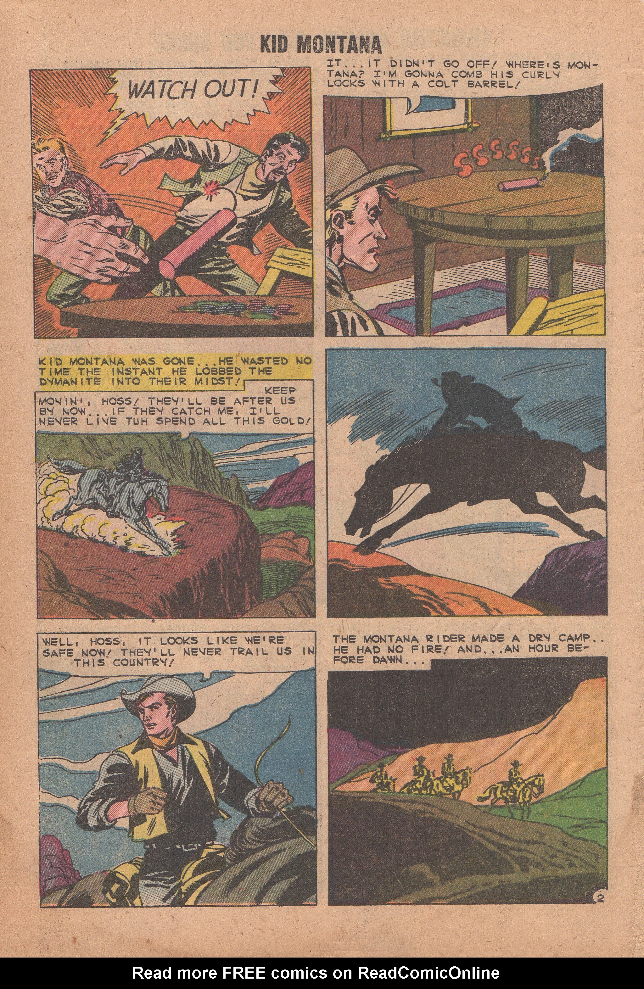 Read online Kid Montana comic -  Issue #23 - 4
