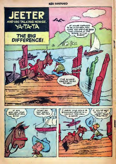 Read online Ken Maynard Western comic -  Issue #7 - 12