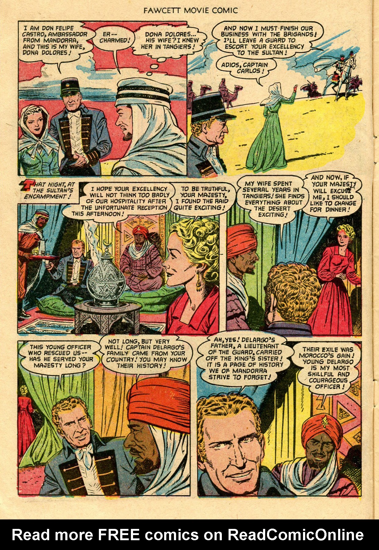 Read online Fawcett Movie Comic comic -  Issue #18 - 6