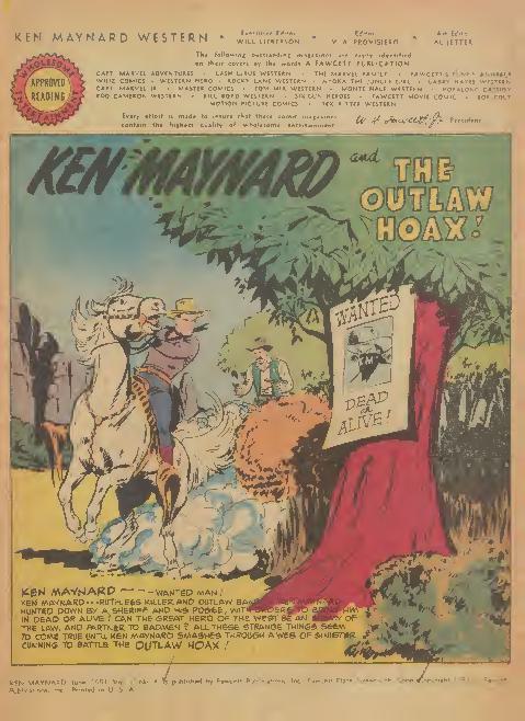 Read online Ken Maynard Western comic -  Issue #4 - 3