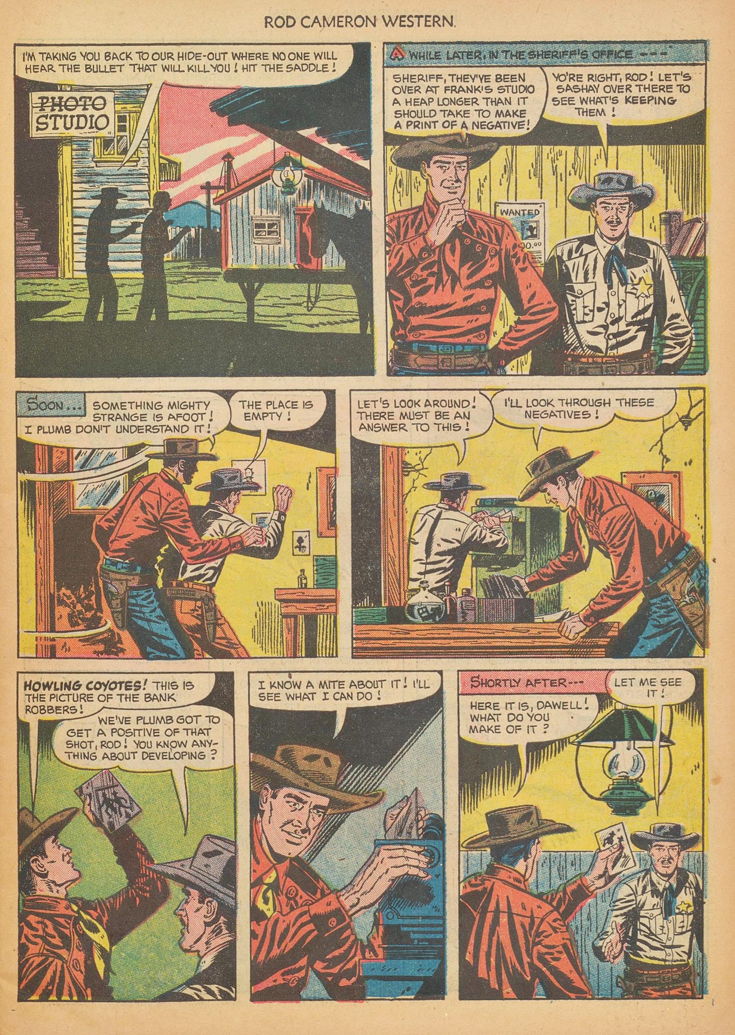 Read online Rod Cameron Western comic -  Issue #16 - 7