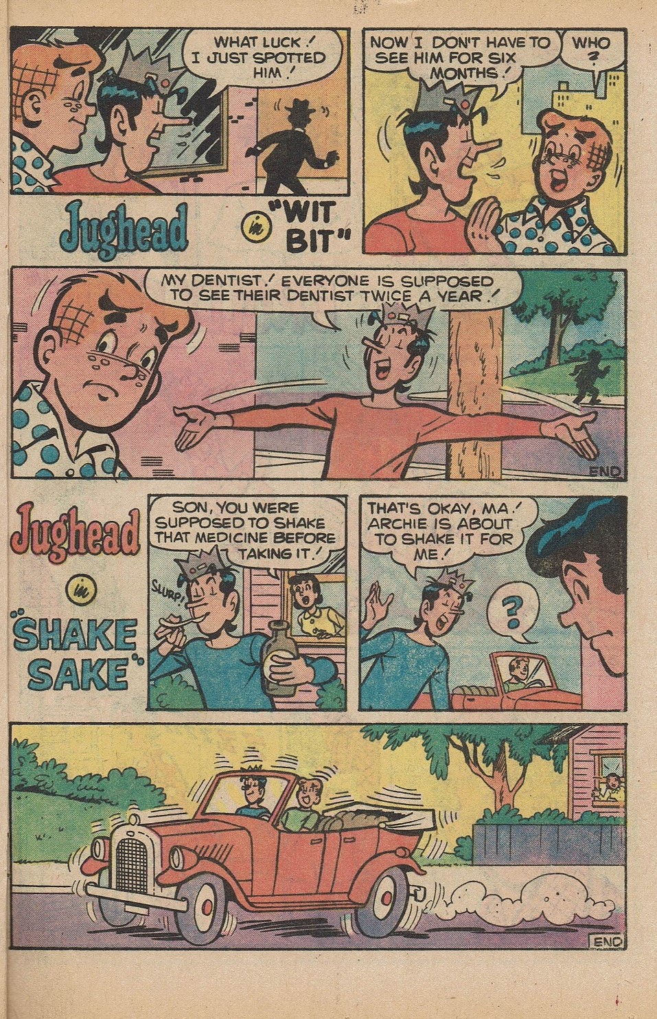 Read online Jughead's Jokes comic -  Issue #57 - 21
