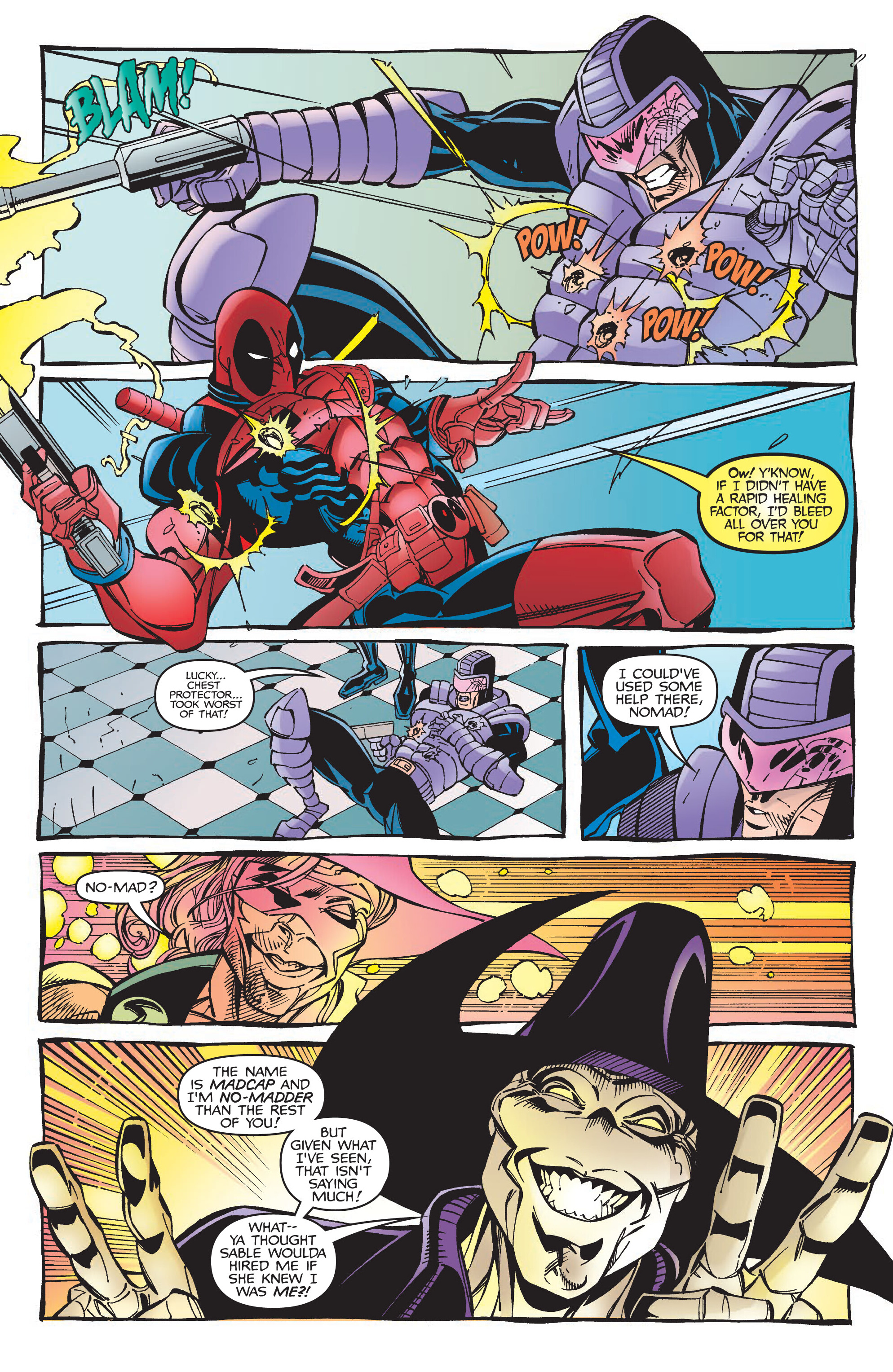 Read online Deadpool Epic Collection comic -  Issue # Drowning Man (Part 3) - 19