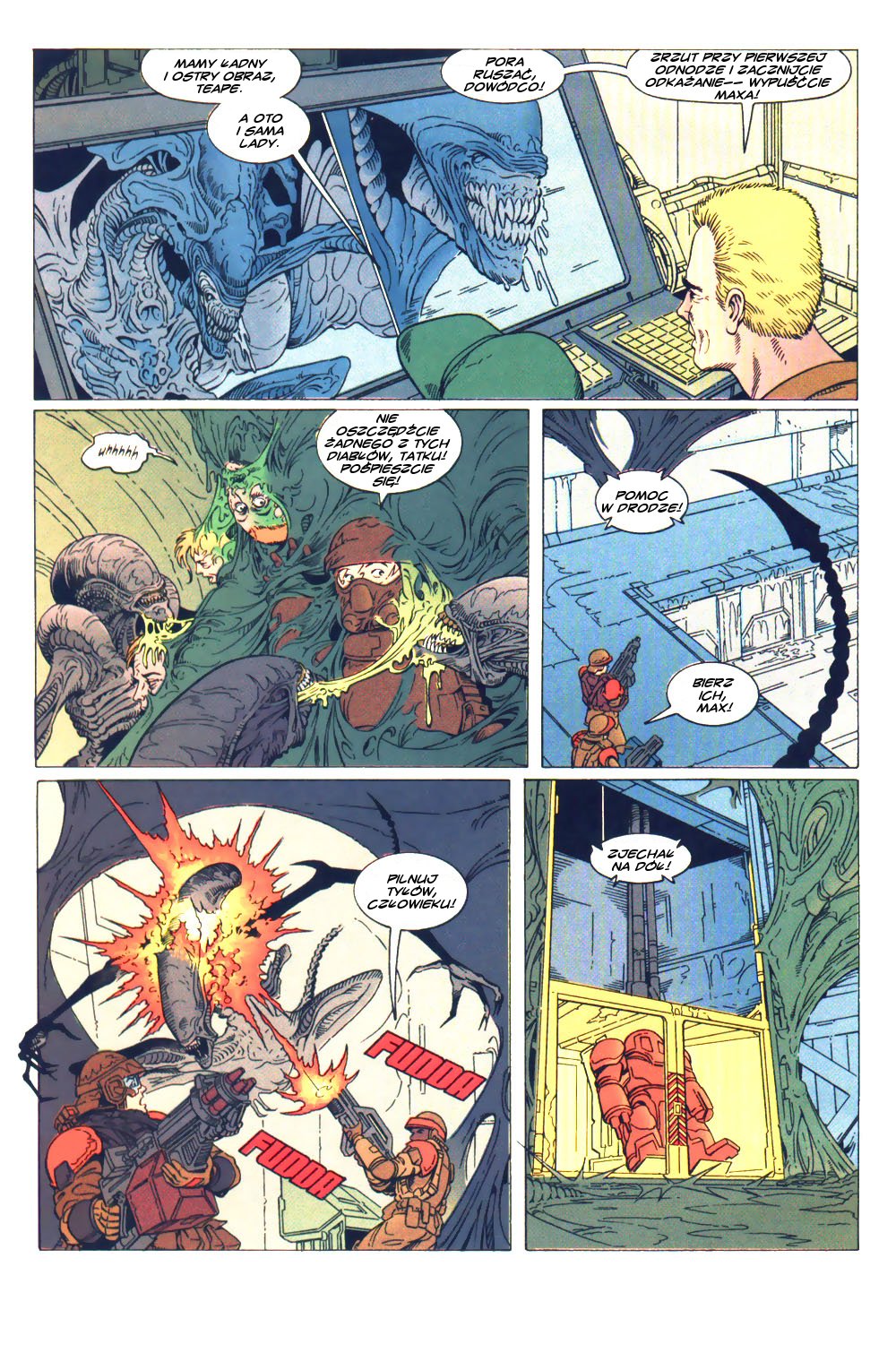 Read online Aliens: Berserker comic -  Issue #1 - 16