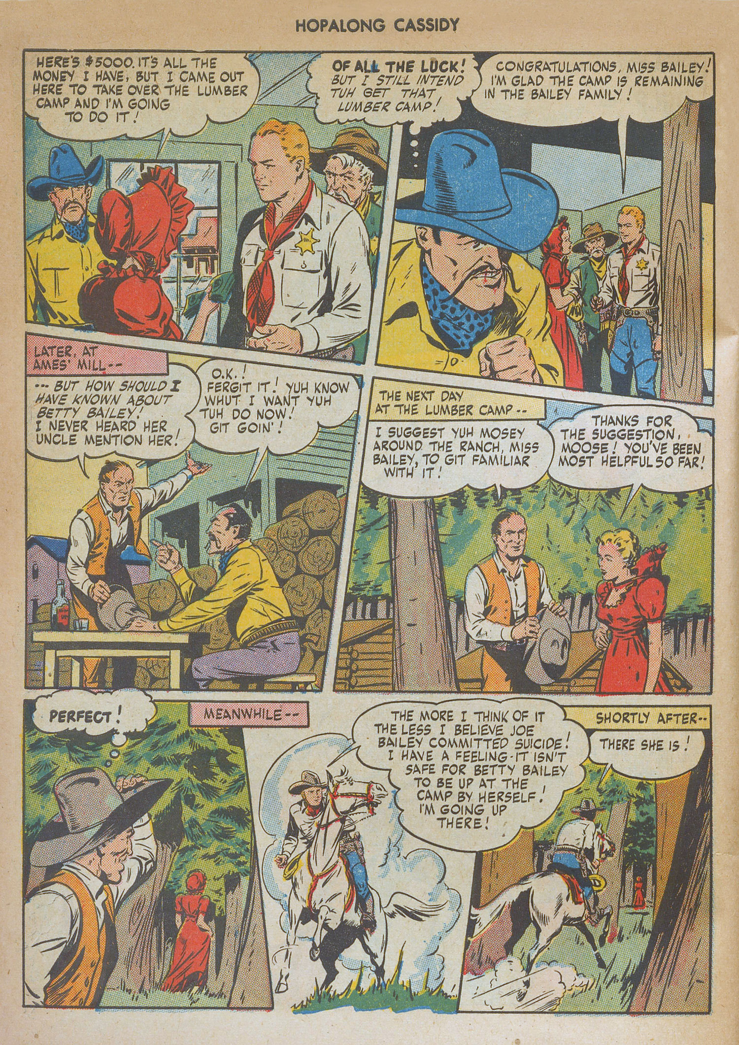 Read online Hopalong Cassidy comic -  Issue #4 - 8