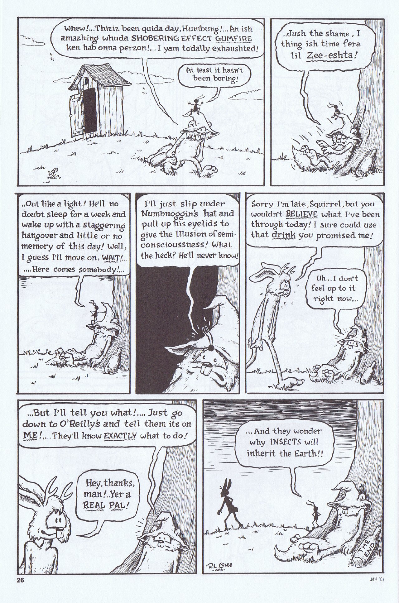 Read online Tales Of The Jackalope comic -  Issue #4 - 28