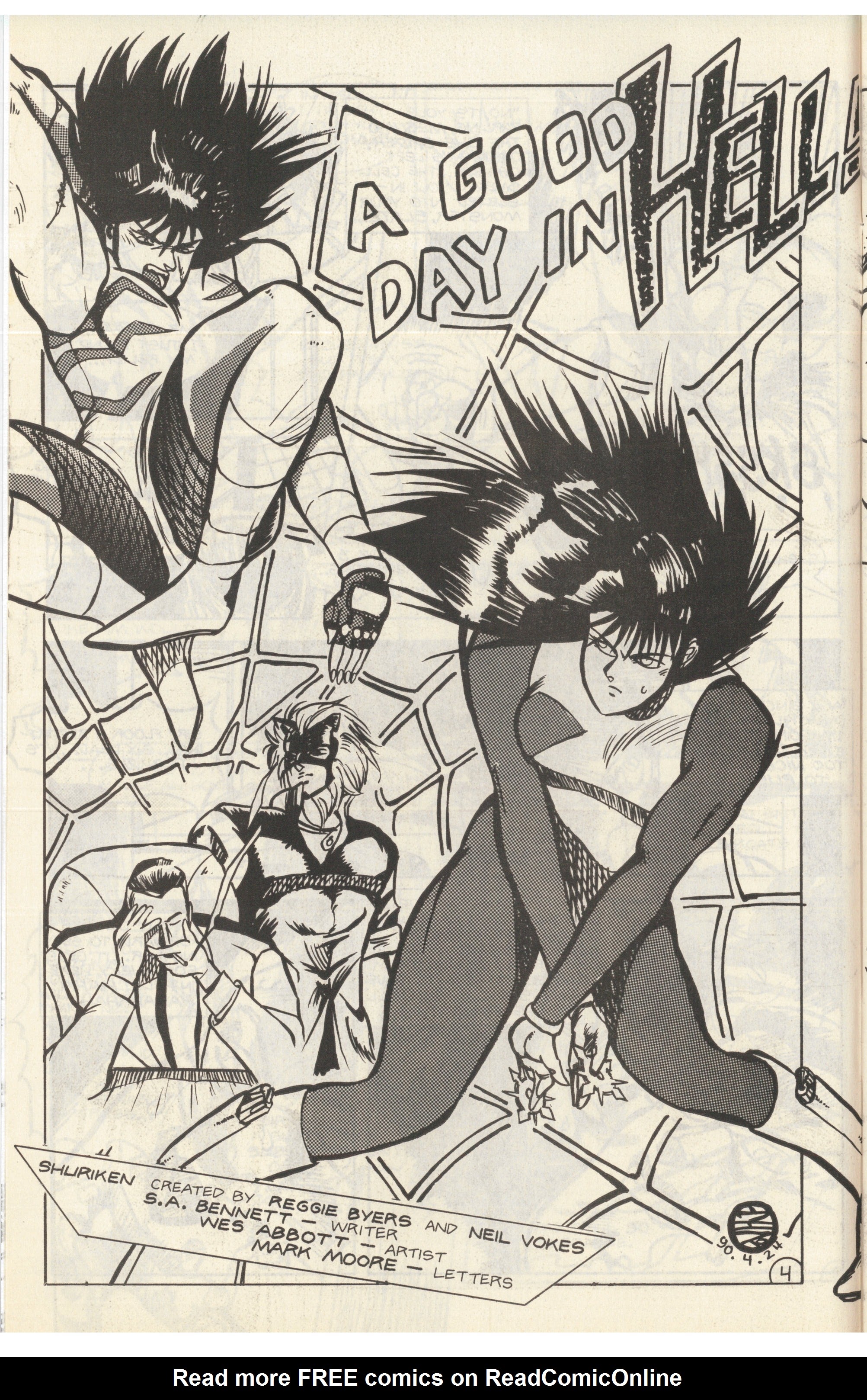 Read online Shuriken (1991) comic -  Issue #3 - 6