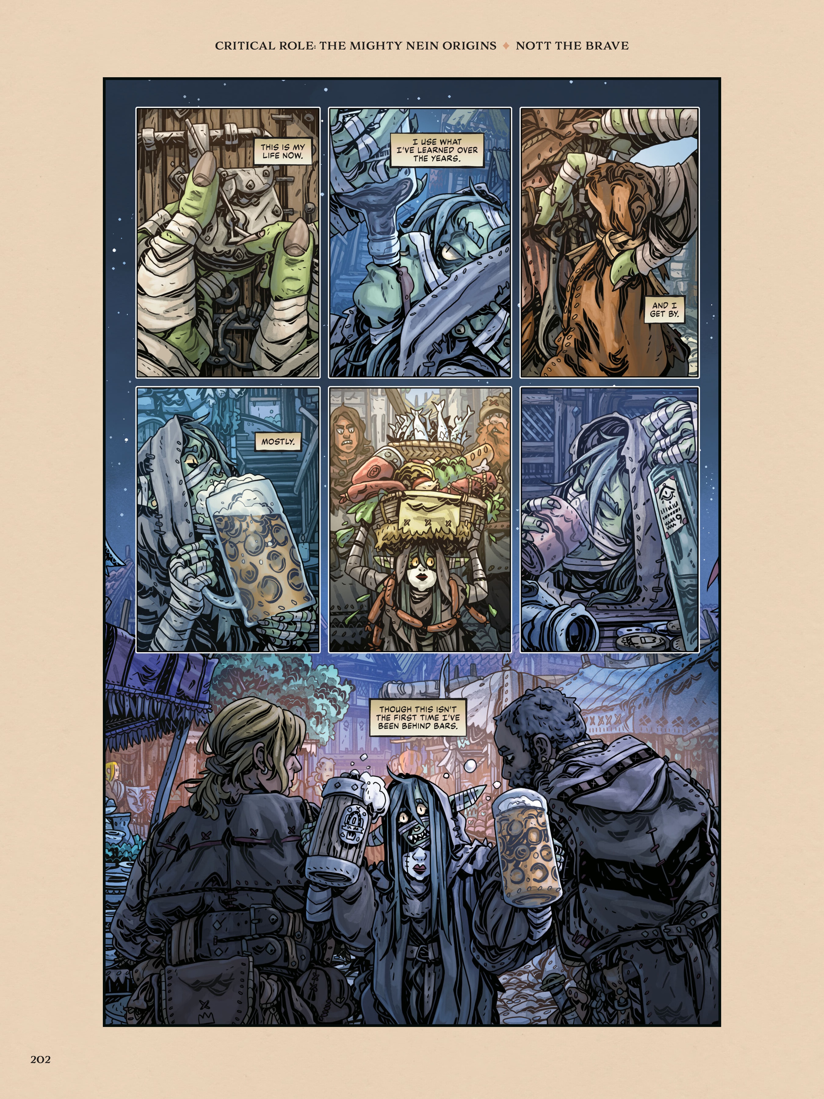 Read online Critical Role: The Mighty Nein Origins Library Edition comic -  Issue # TPB (Part 3) - 4