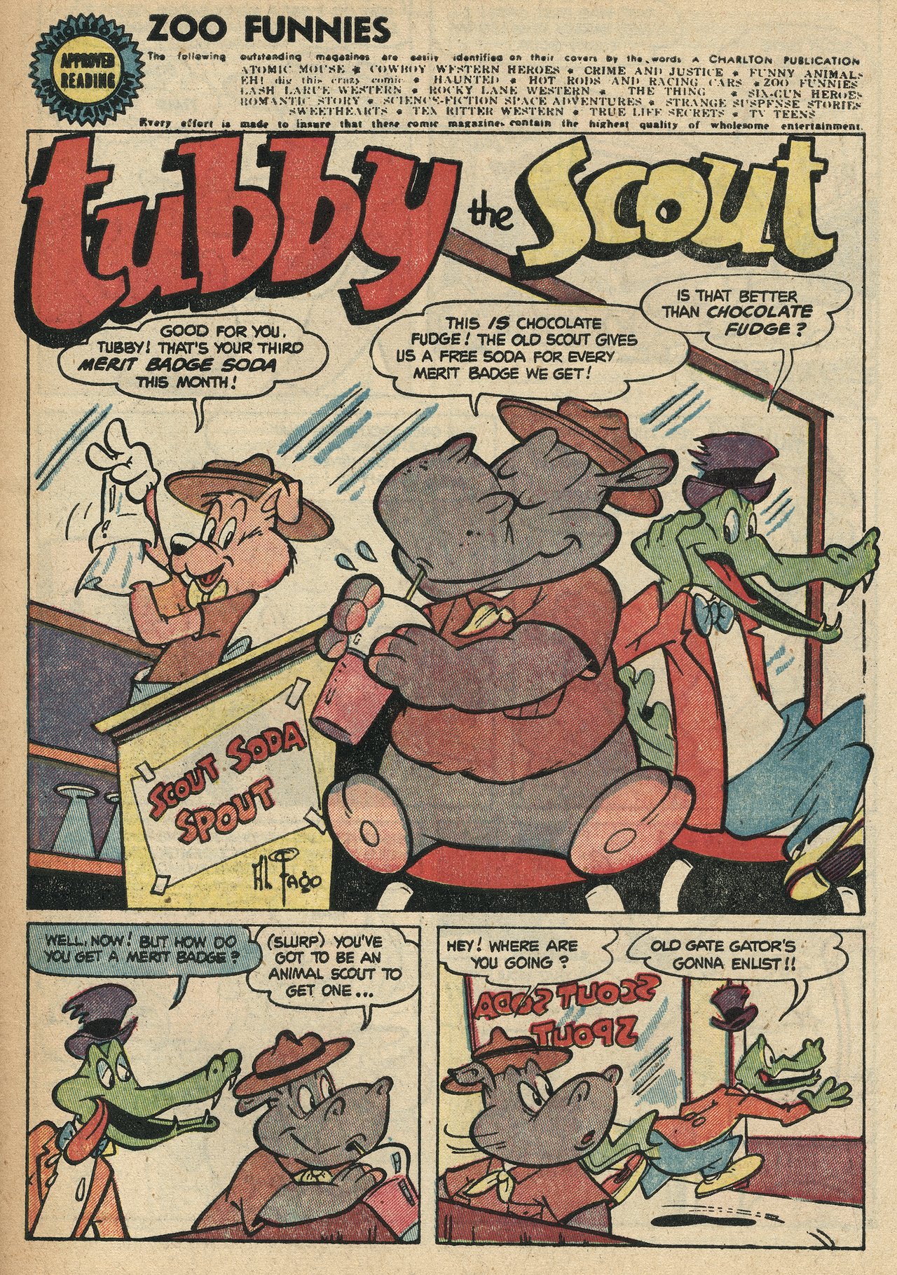 Read online Zoo Funnies comic -  Issue #5 - 3