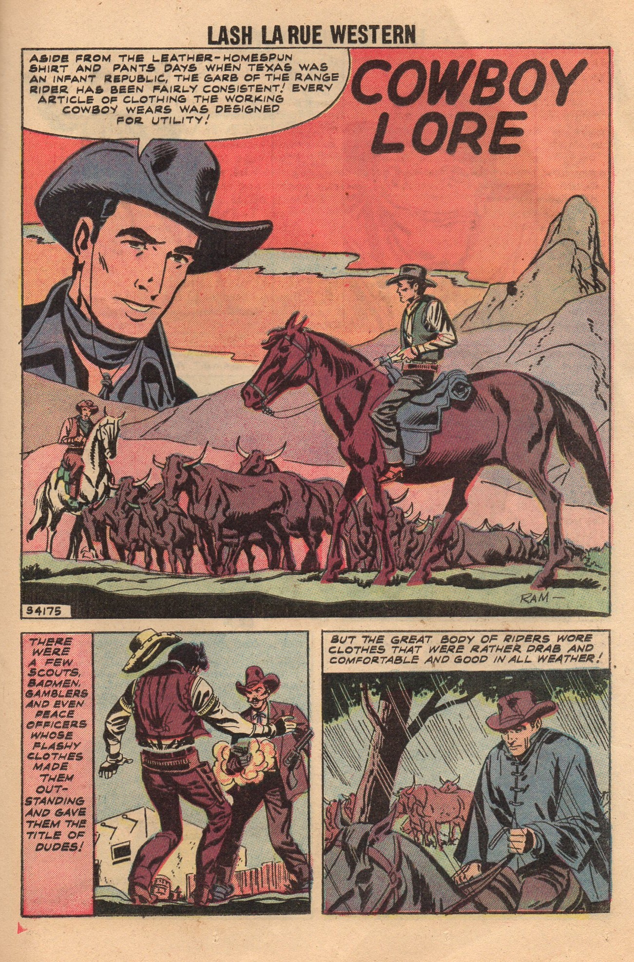 Read online Lash Larue Western (1949) comic -  Issue #70 - 25