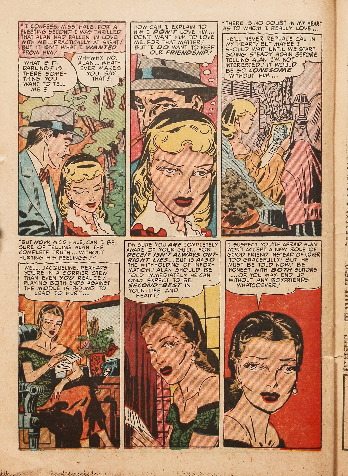 Read online Young Love (1949) comic -  Issue #32 - 36