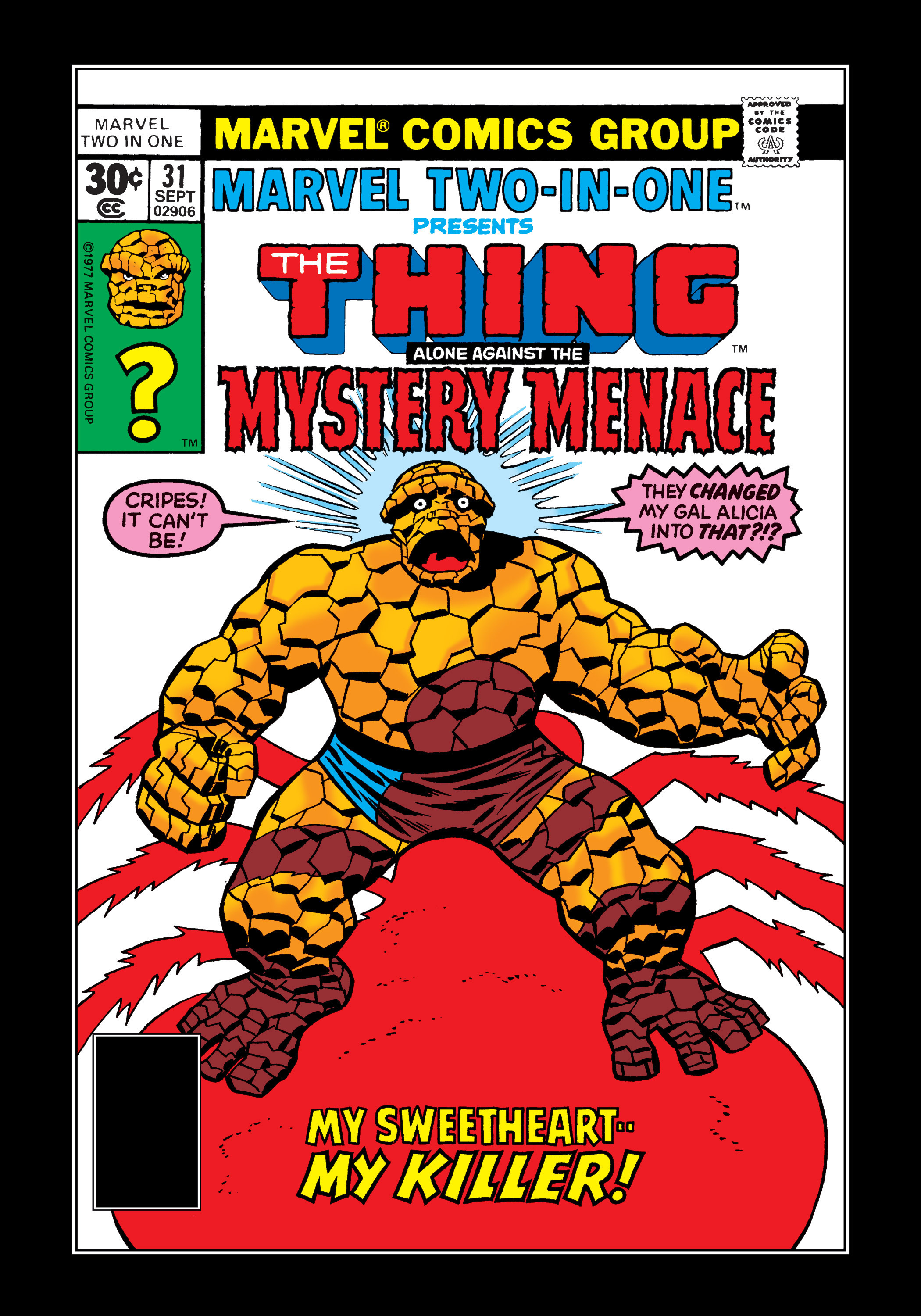 Read online Marvel Two-In-One comic -  Issue #31 - 1