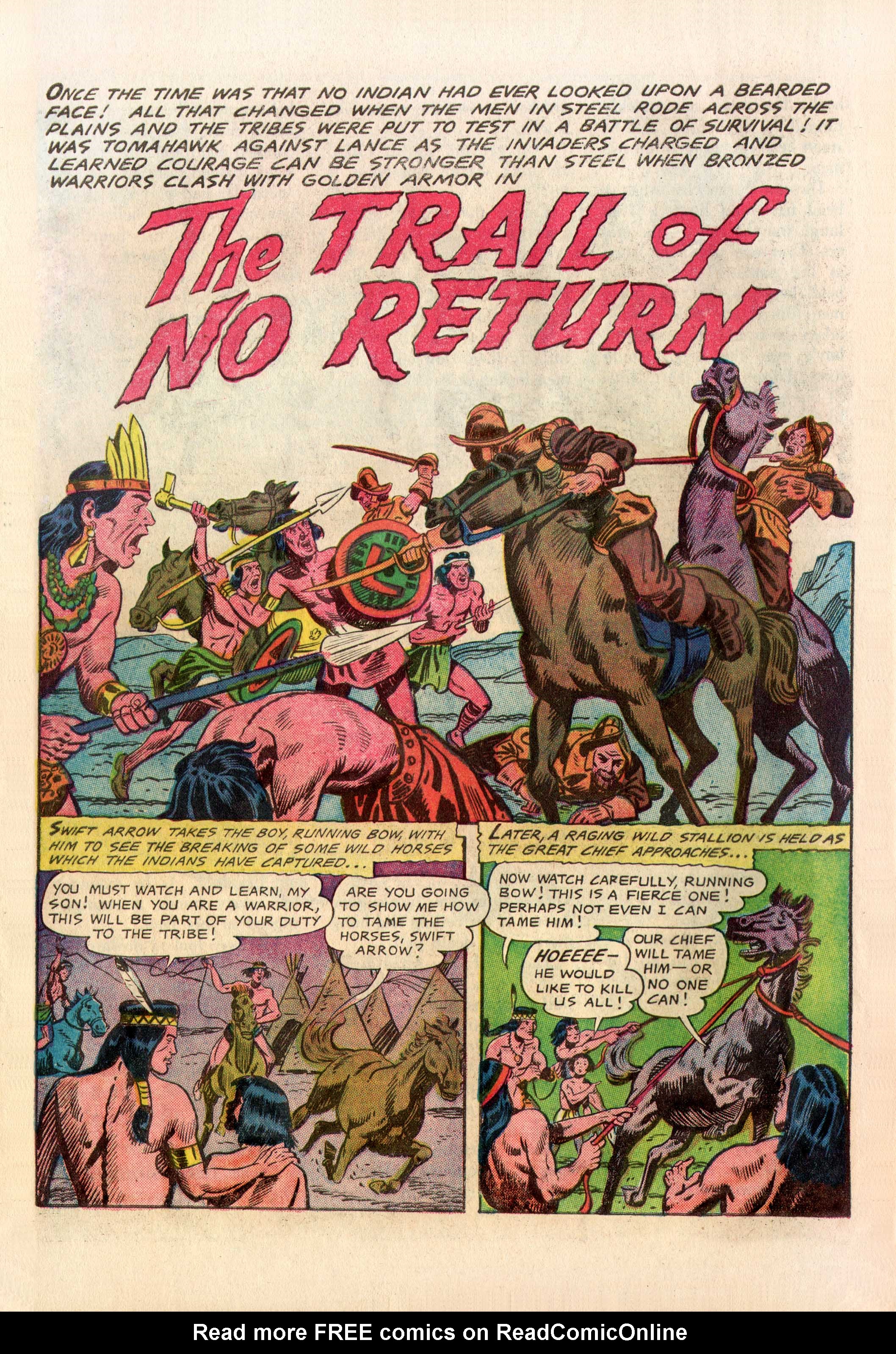 Read online Swift Arrow (1957) comic -  Issue #1 - 28