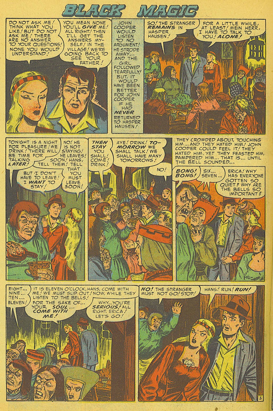 Read online Black Magic (1950) comic -  Issue #21 - 20