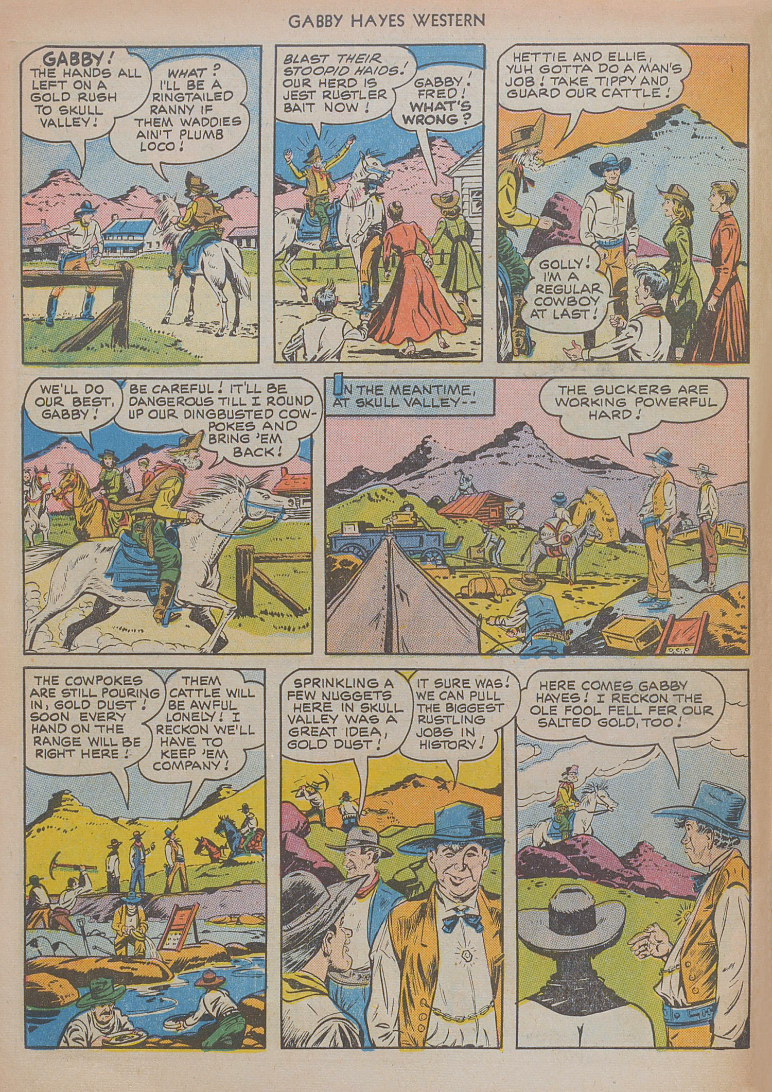 Read online Gabby Hayes Western comic -  Issue #20 - 6