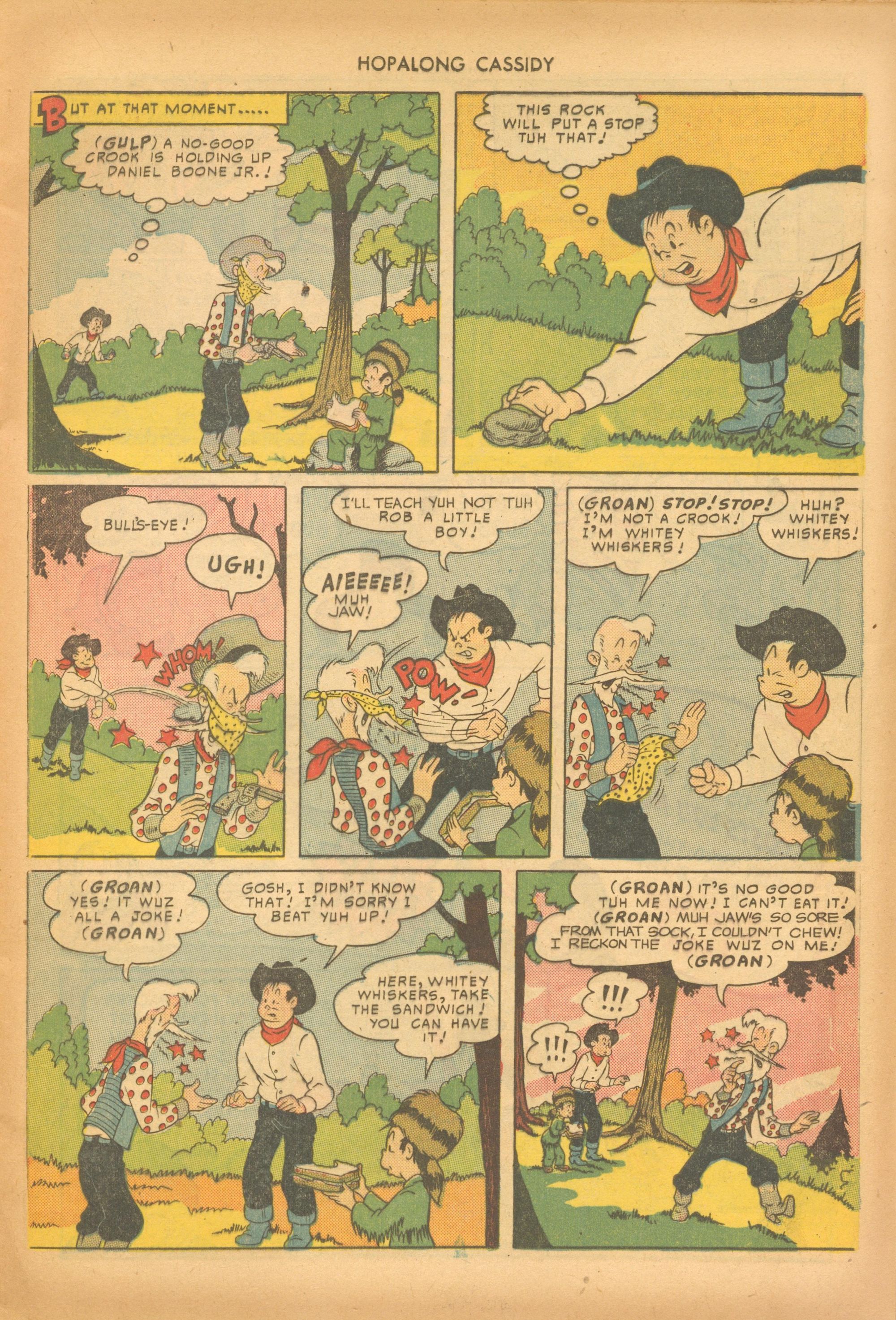 Read online Hopalong Cassidy comic -  Issue #43 - 17