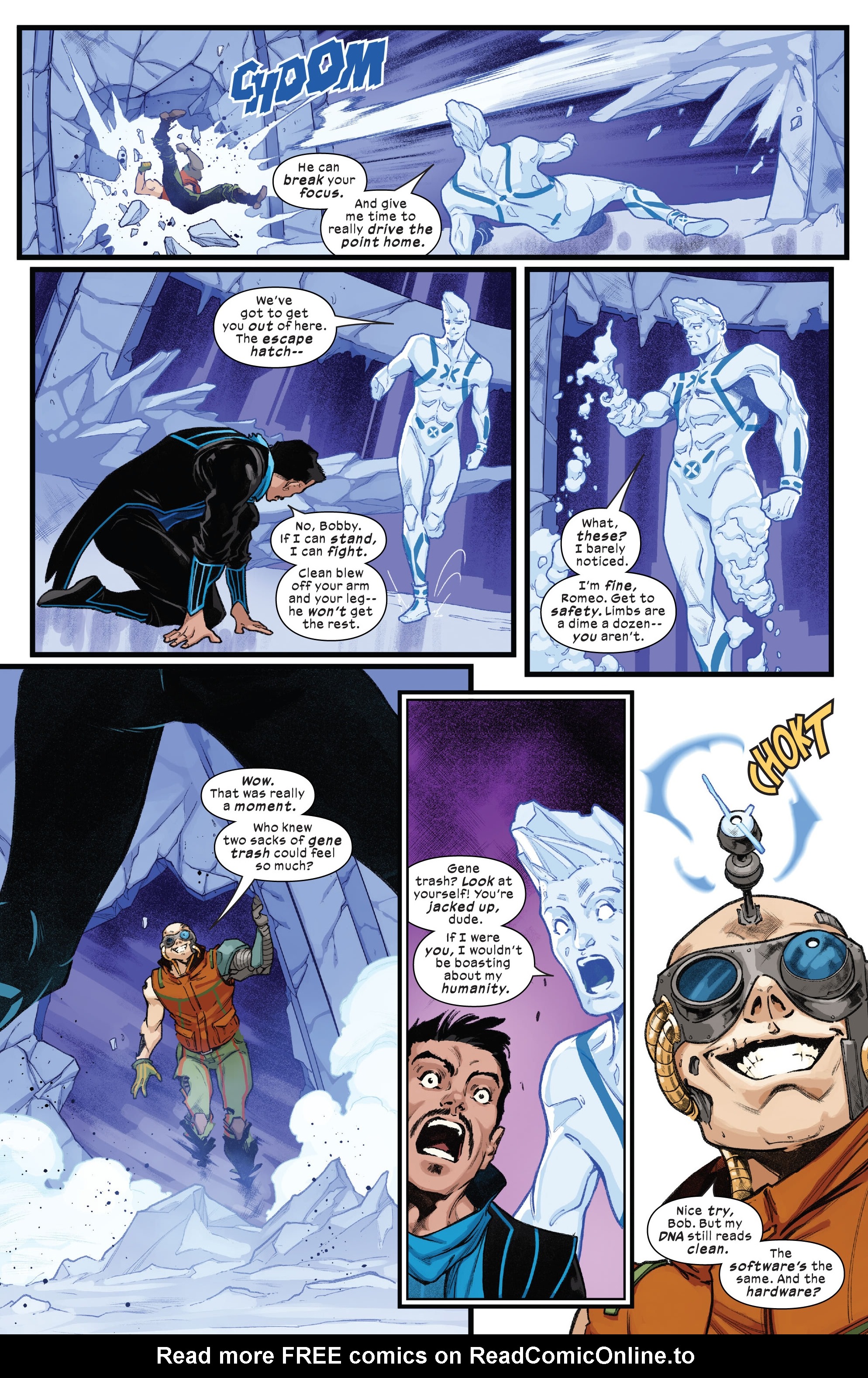 Read online Astonishing Iceman comic -  Issue #5 - 9