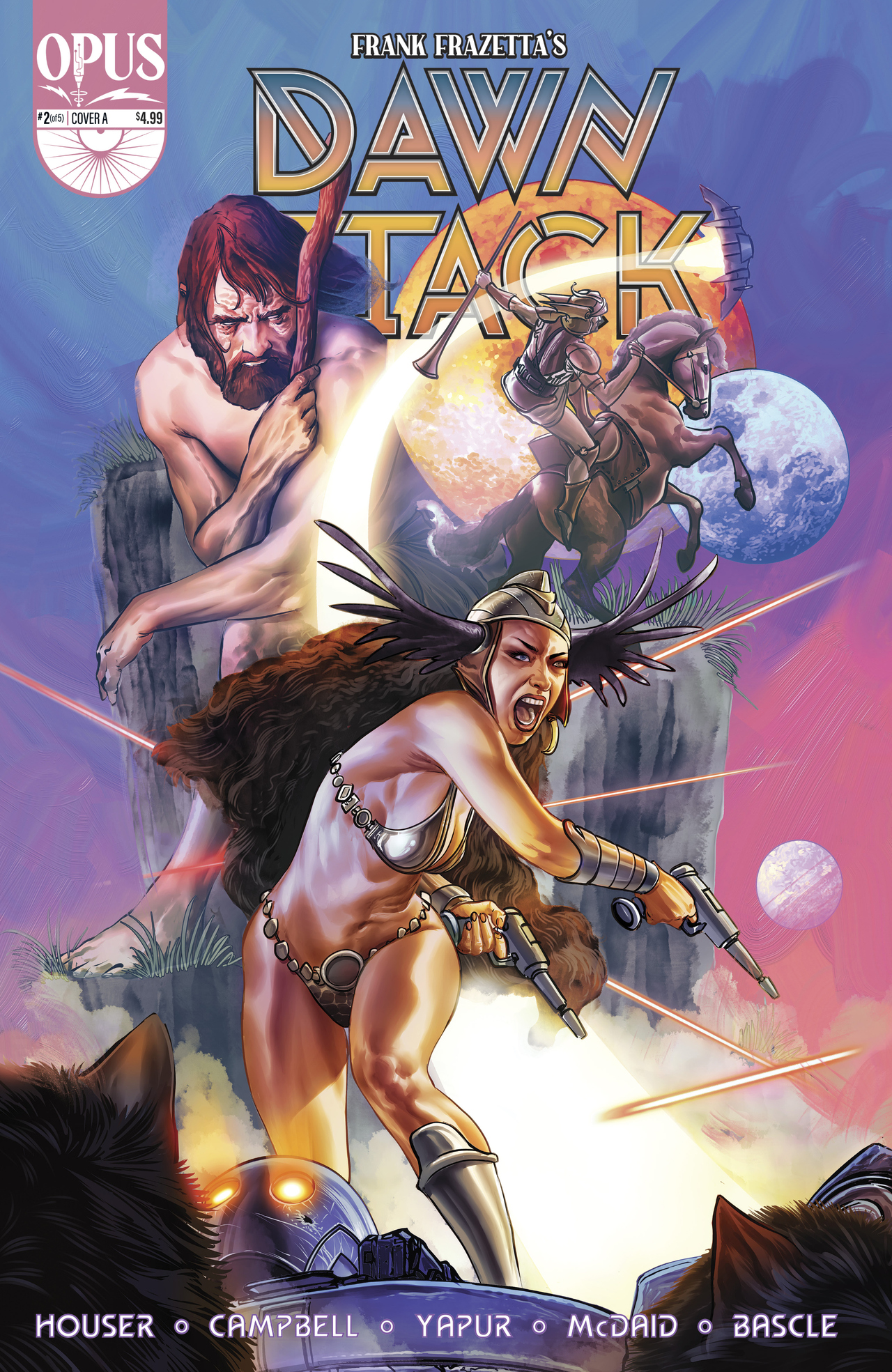 Read online Frank Frazetta's Dawn Attack comic -  Issue #2 - 1