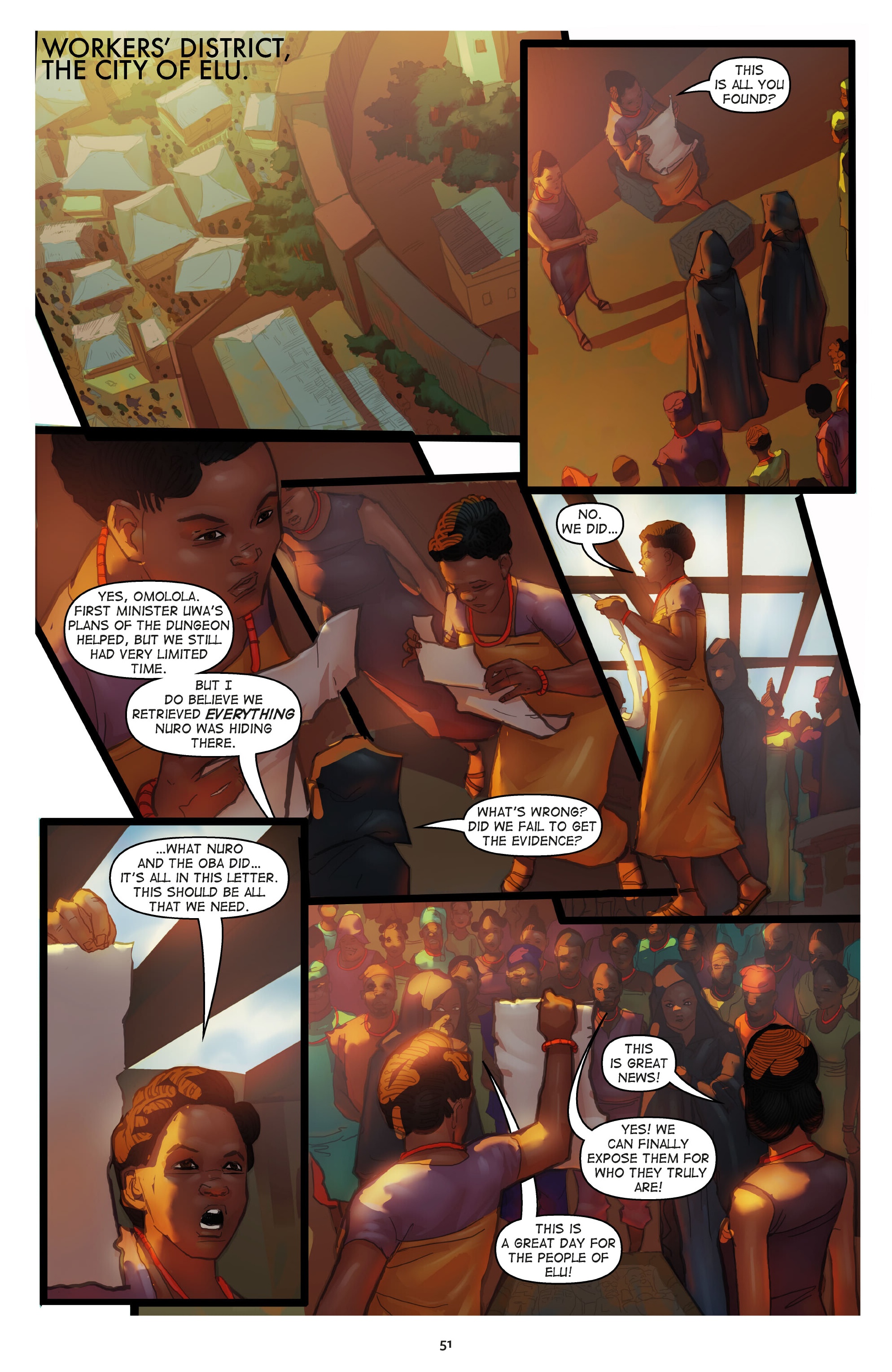 Read online Iyanu: Child of Wonder comic -  Issue # TPB 3 - 50