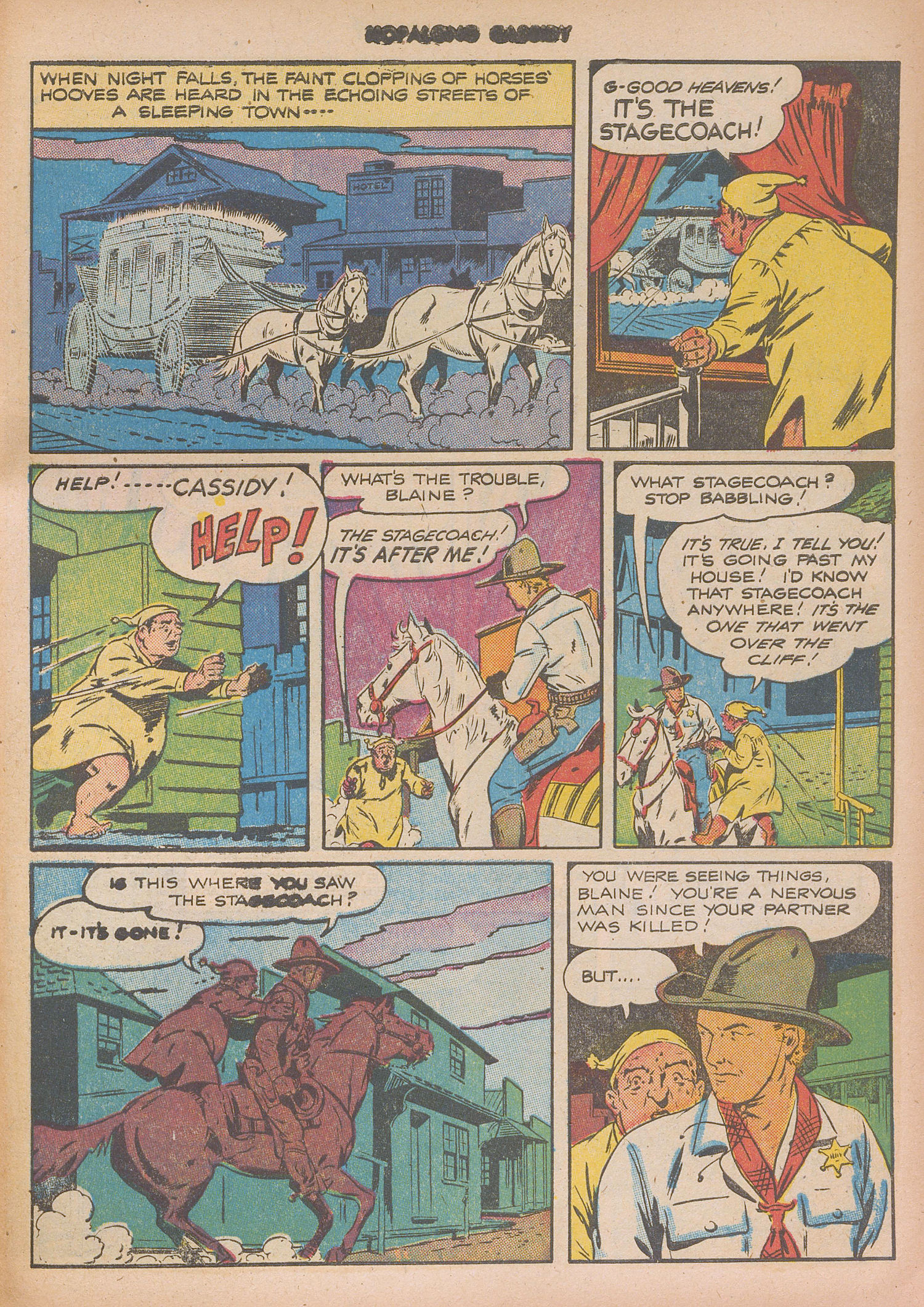 Read online Hopalong Cassidy comic -  Issue #8 - 45