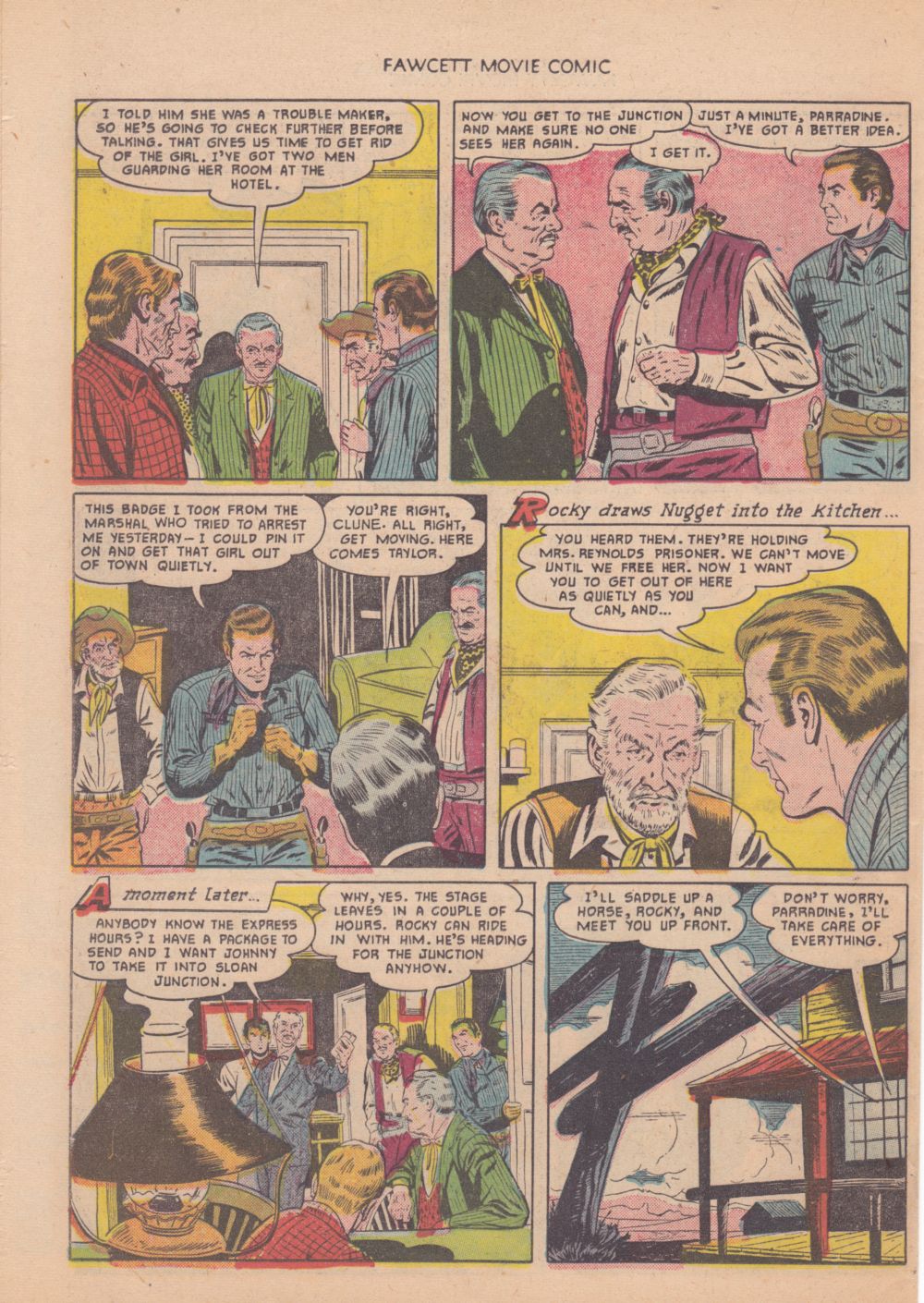 Read online Fawcett Movie Comic comic -  Issue #12 - 26