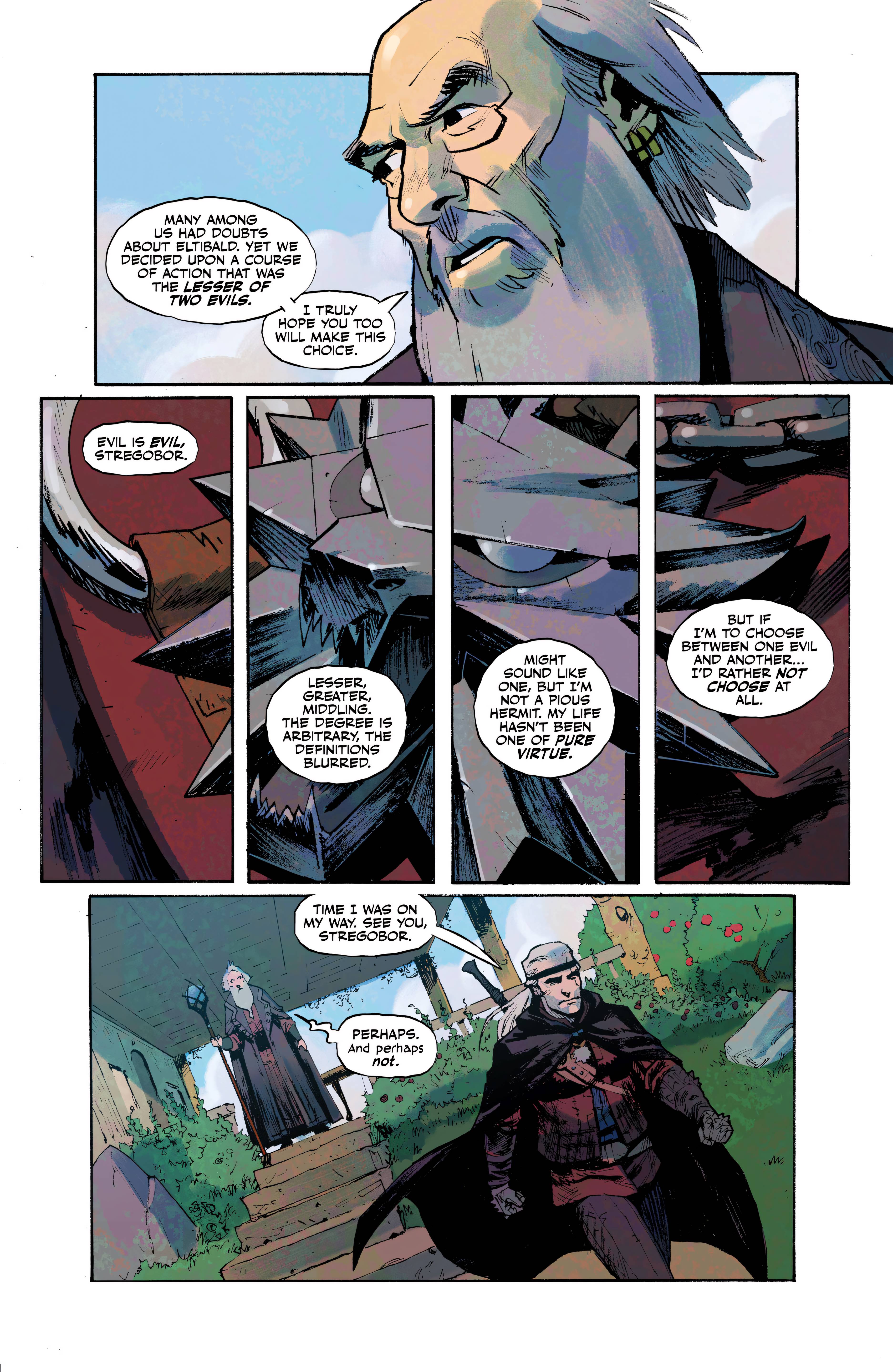 Read online The Witcher: The Lesser Evil comic -  Issue # Full - 18