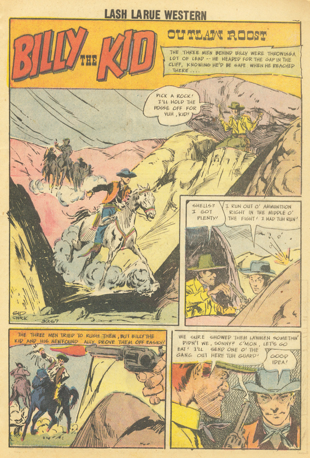 Read online Lash Larue Western (1949) comic -  Issue #68 - 56