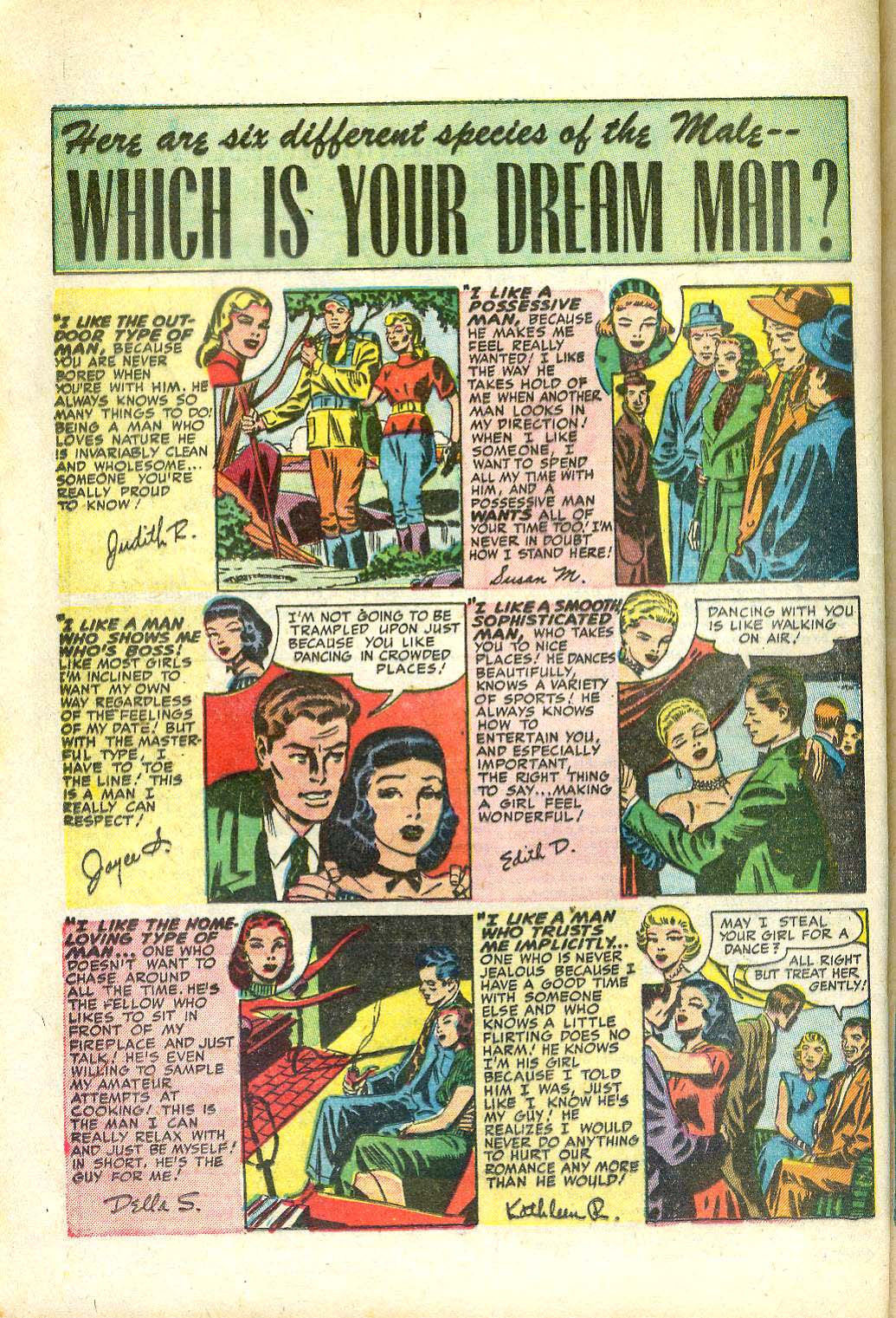 Read online Young Love (1949) comic -  Issue #8 - 40