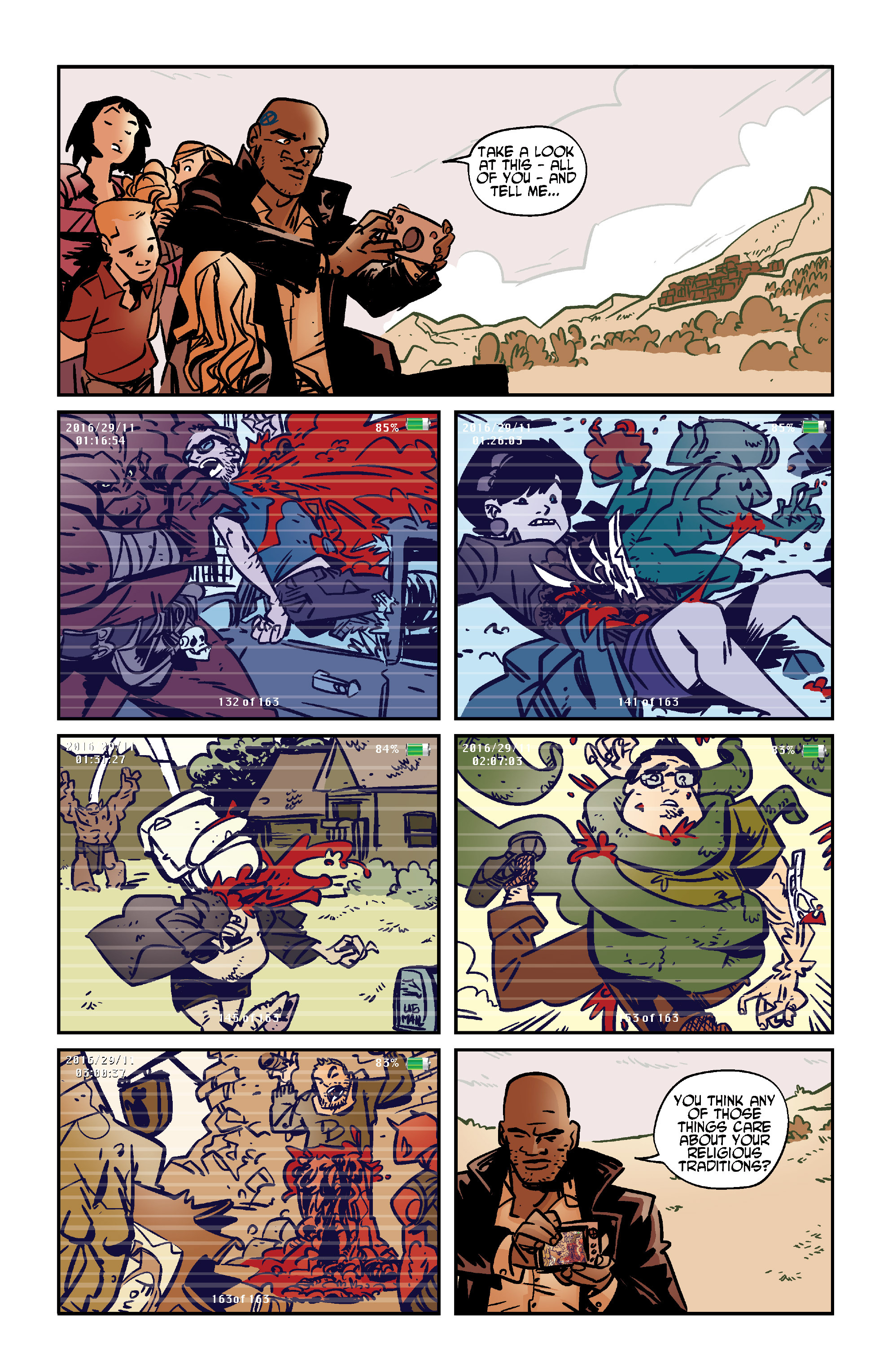 Read online Tales of Mr. Rhee: Karmageddon comic -  Issue #1 - 12