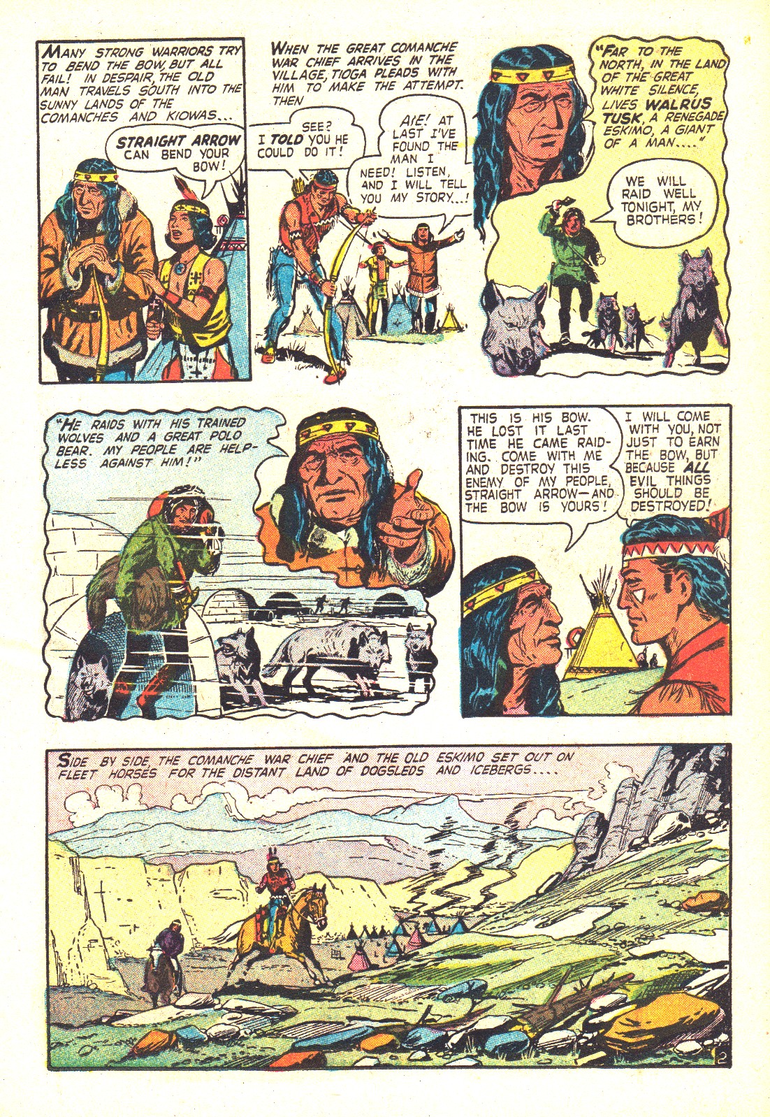 Read online Straight Arrow comic -  Issue #48 - 11