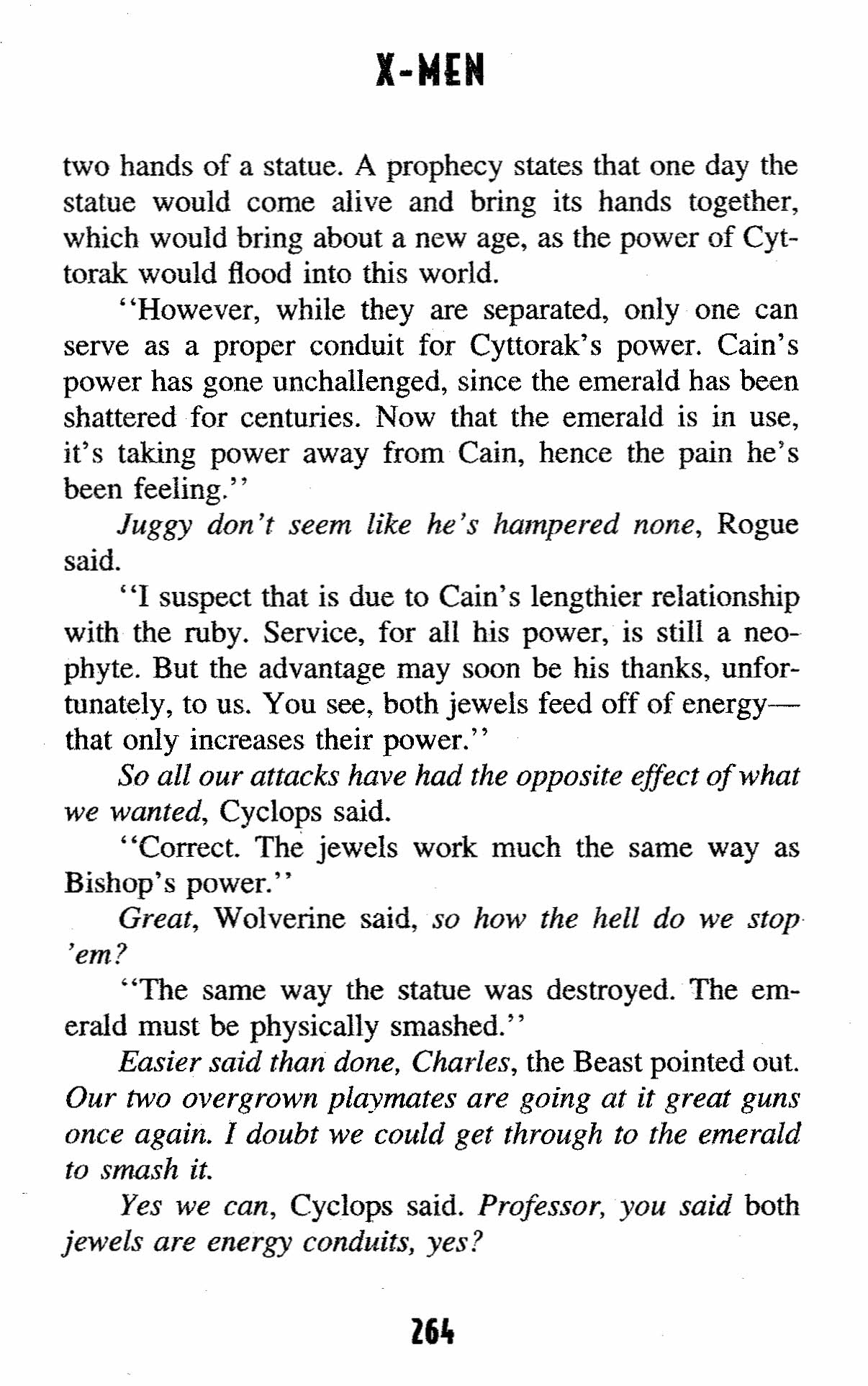 Read online X-Men: The Jewels of Cyttorak comic -  Issue # TPB (Part 3) - 39