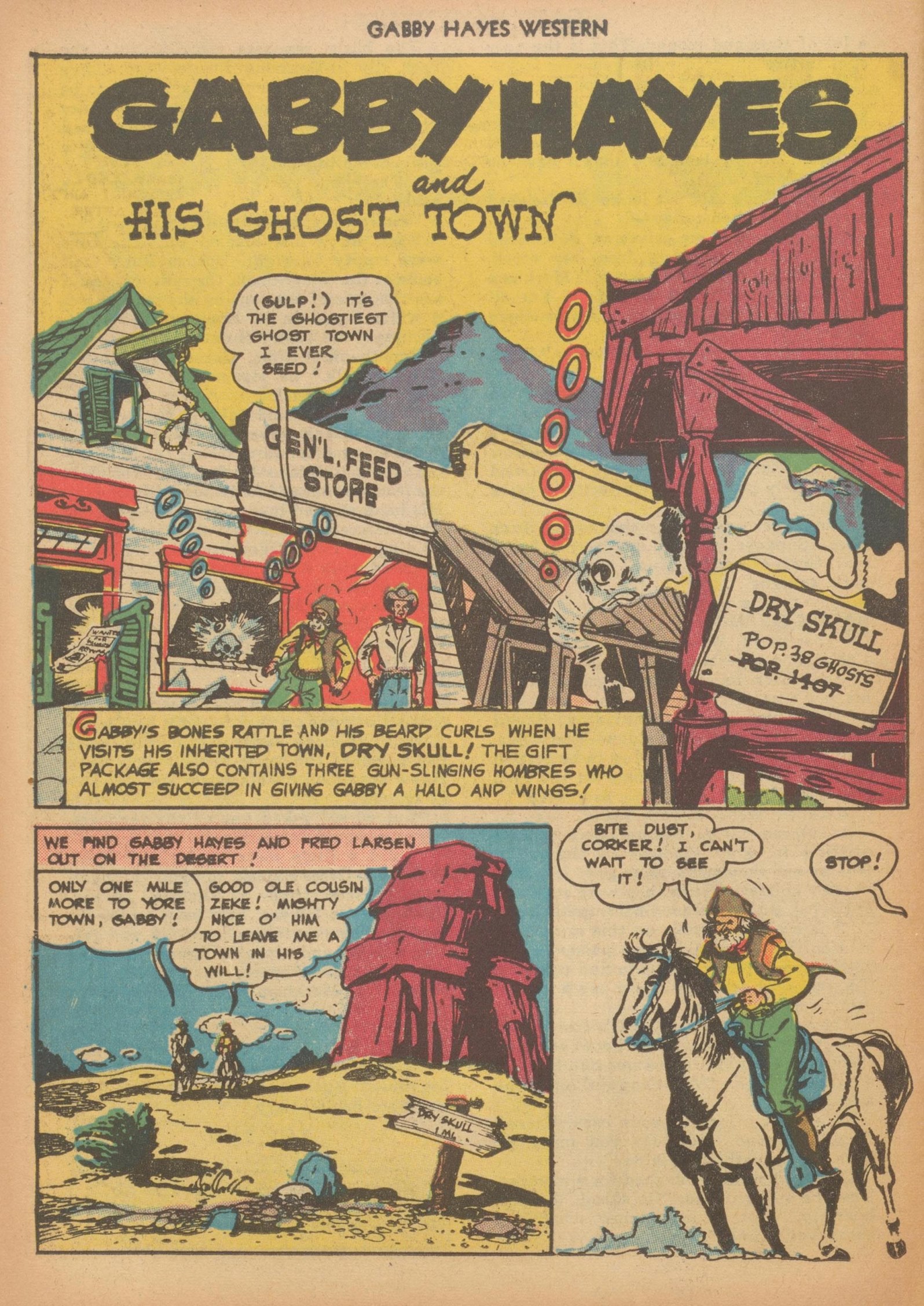 Read online Gabby Hayes Western comic -  Issue #6 - 26
