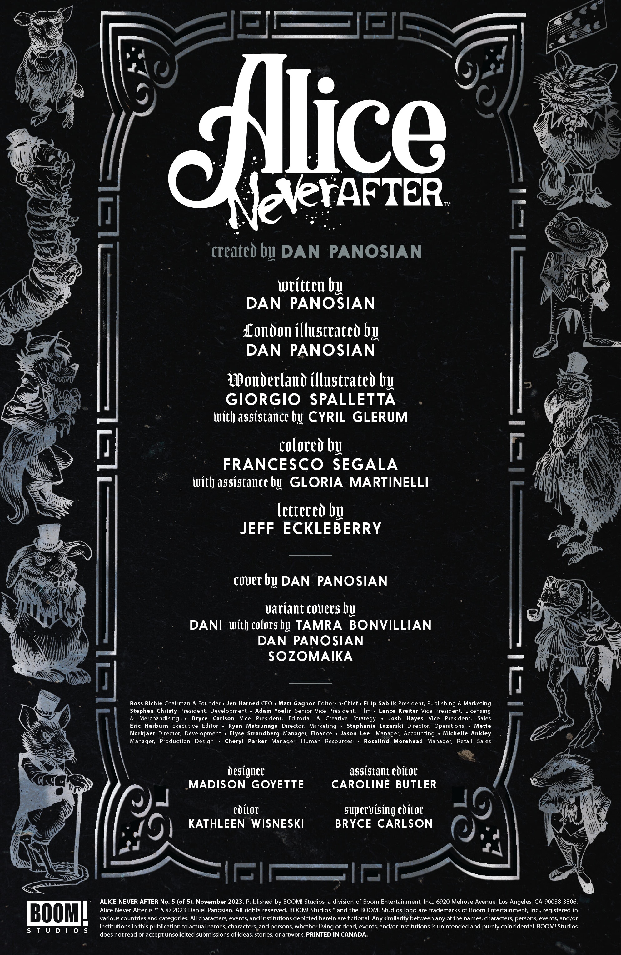 Read online Alice Never After comic -  Issue #5 - 2