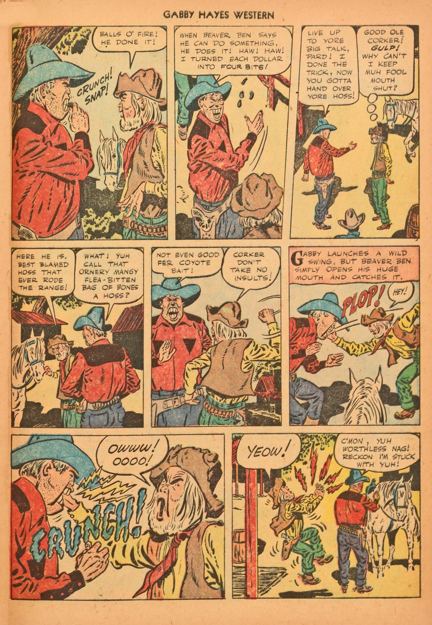 Read online Gabby Hayes Western comic -  Issue #12 - 29