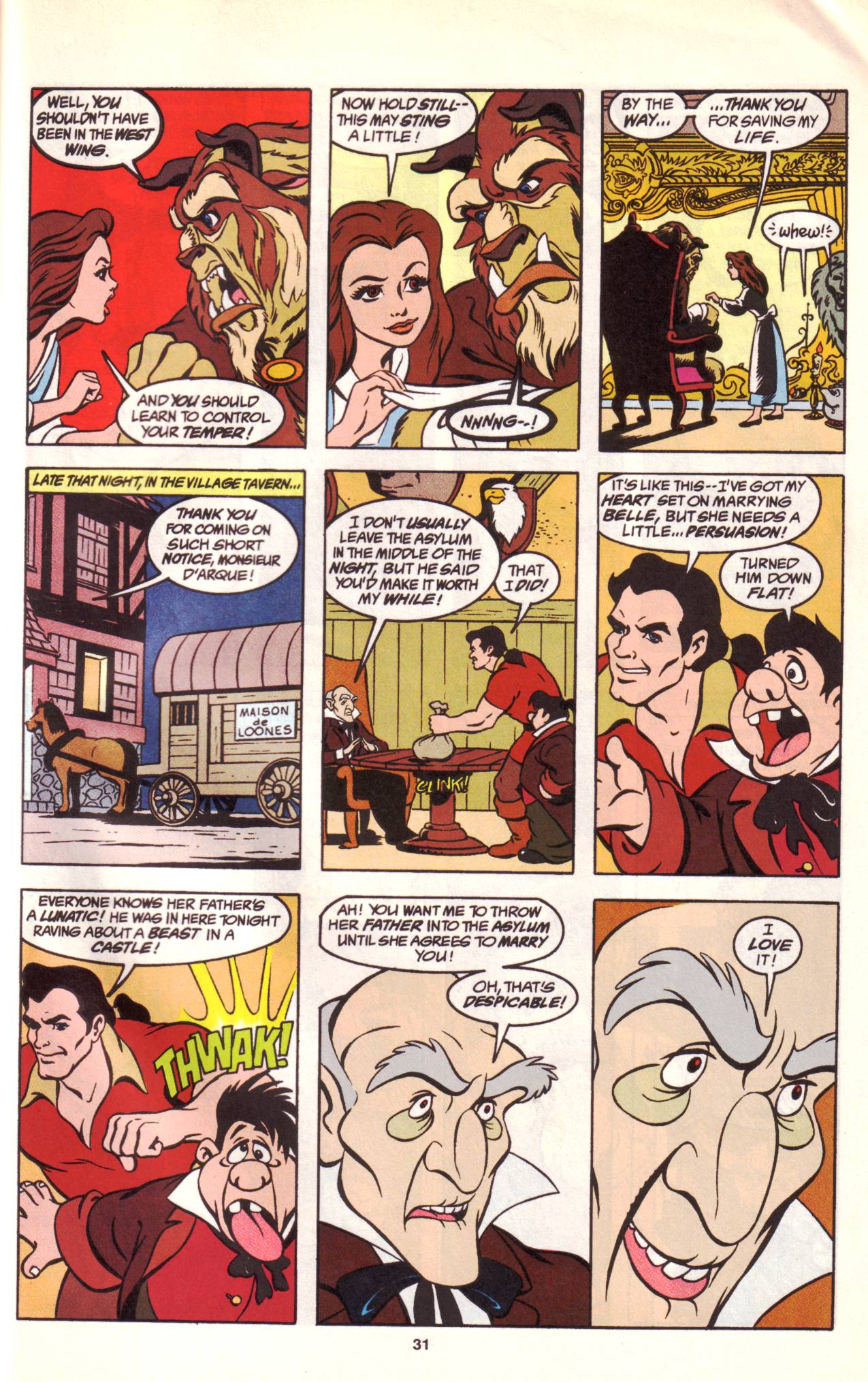 Read online Disney's Beauty and The Beast (1991) comic -  Issue # Full - 33