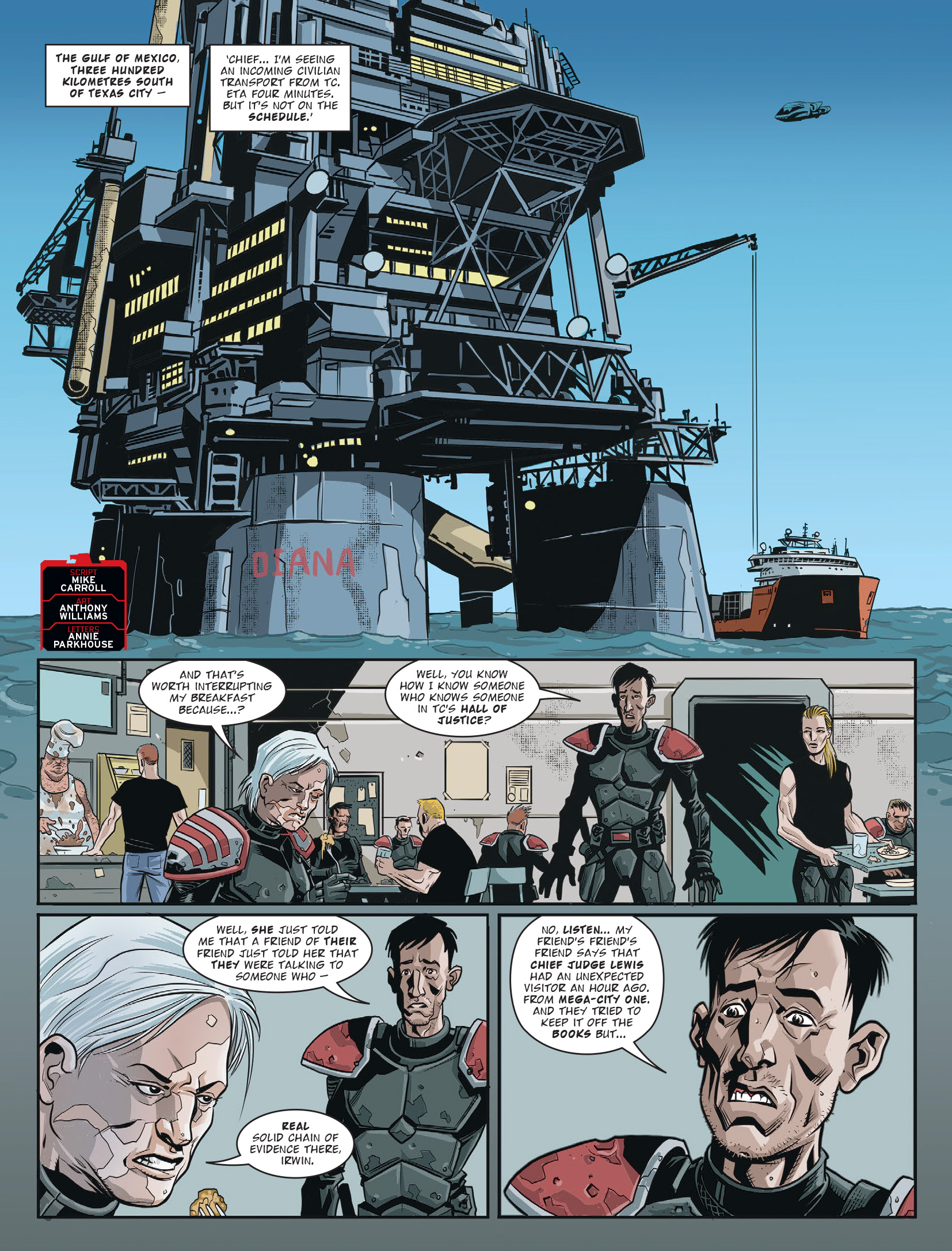 Read online Judge Dredd Megazine (Vol. 5) comic -  Issue #464 - 5