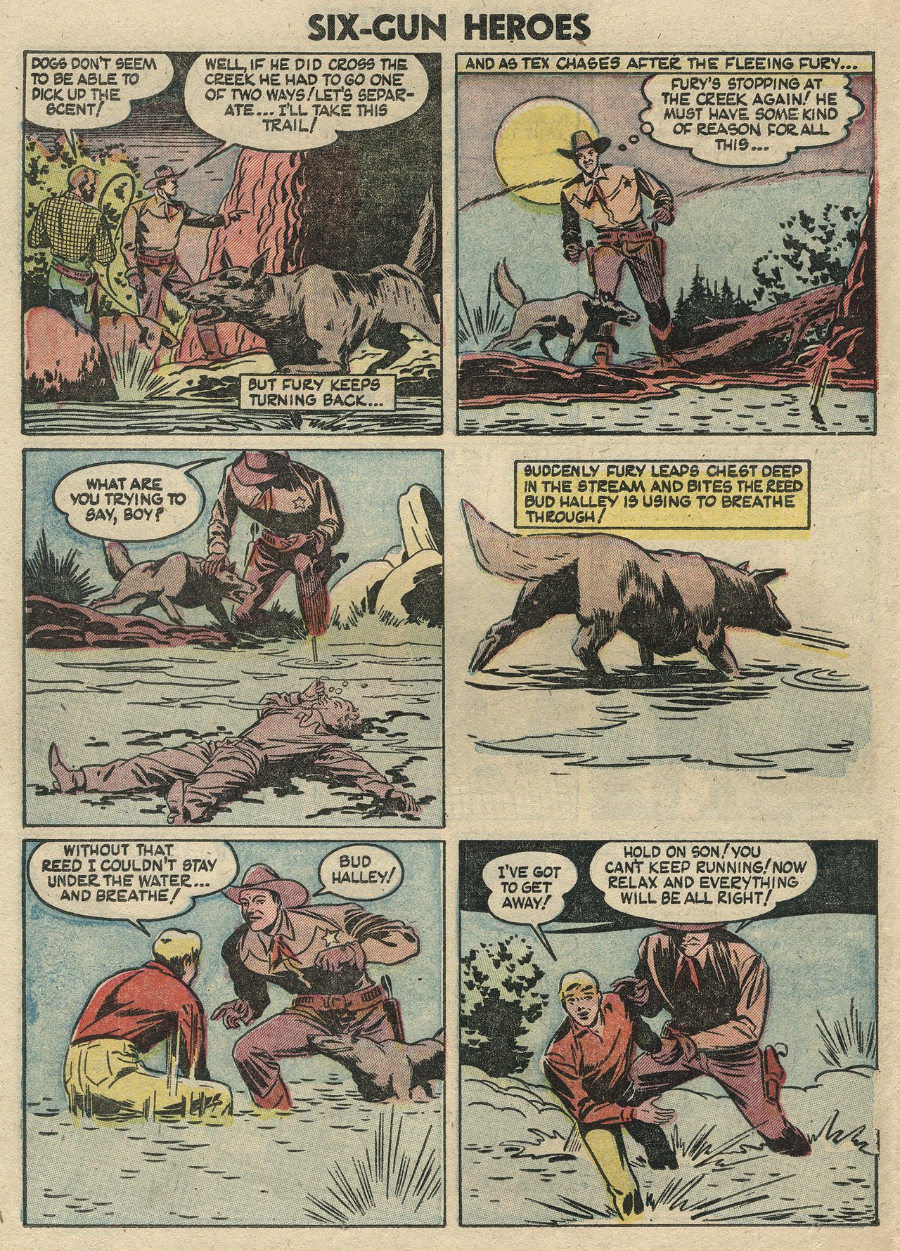 Read online Six-Gun Heroes comic -  Issue #24 - 26