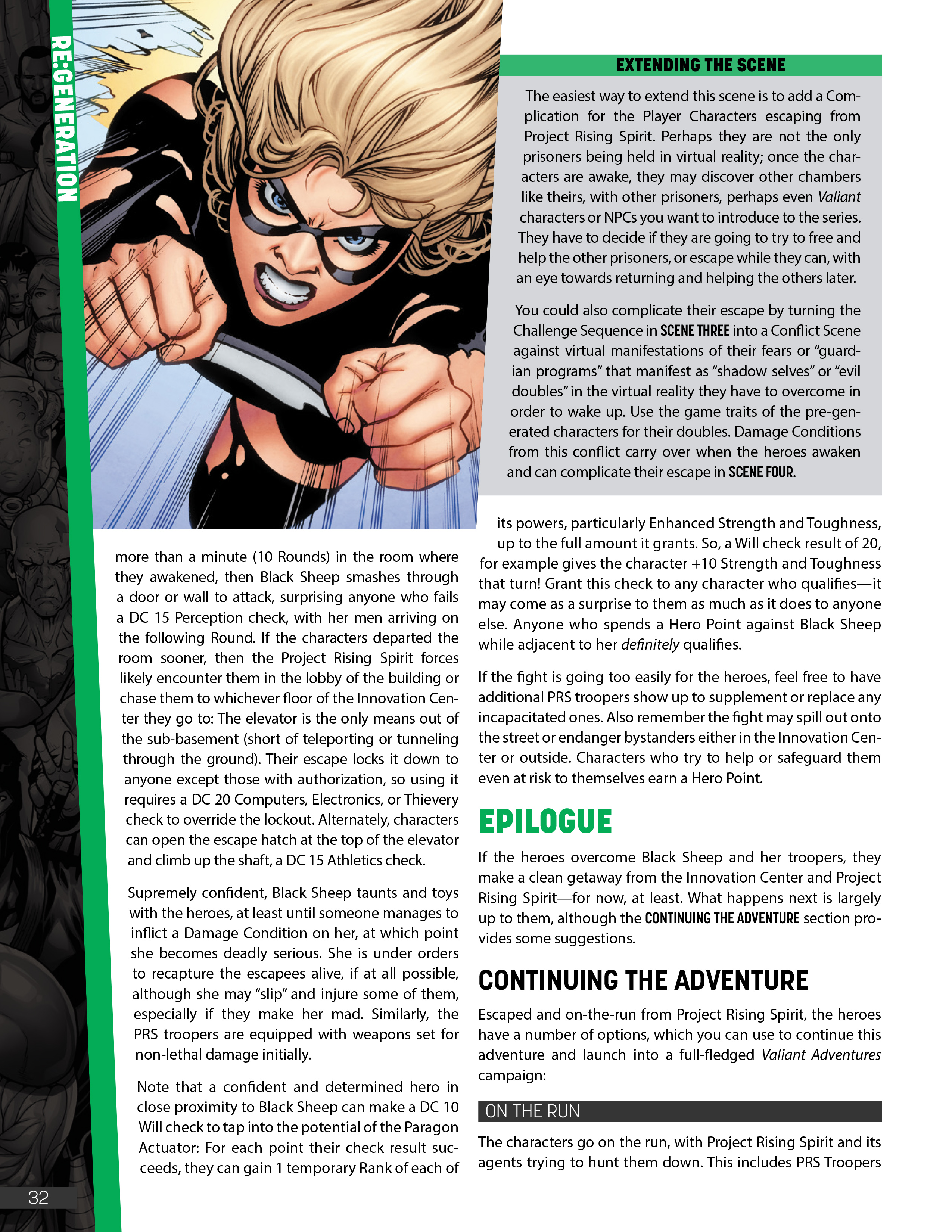 Read online The Valiant Adventures RPG Quickstart comic -  Issue # Full - 33