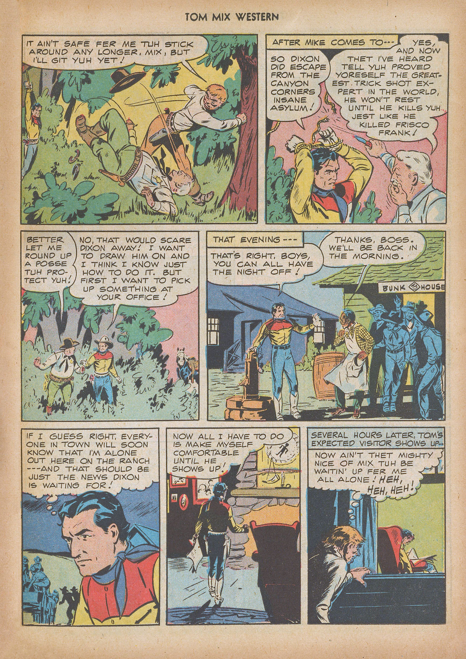 Read online Tom Mix Western (1948) comic -  Issue #9 - 29