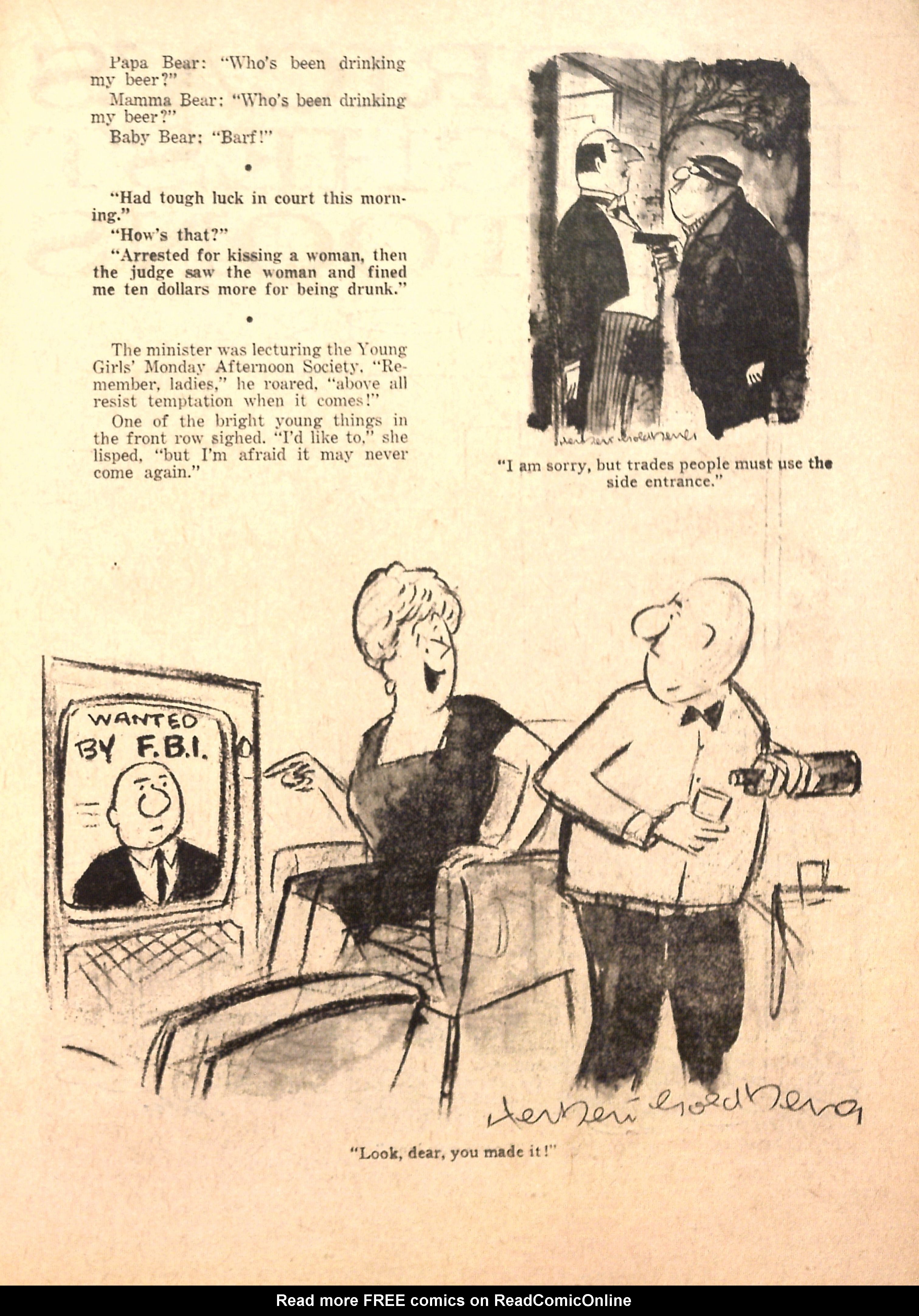 Read online Cartoons and Gags comic -  Issue #37 - 23