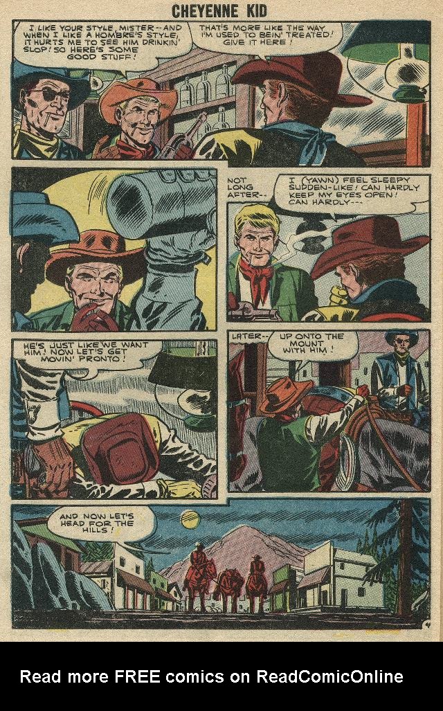 Read online Cheyenne Kid comic -  Issue #8 - 31
