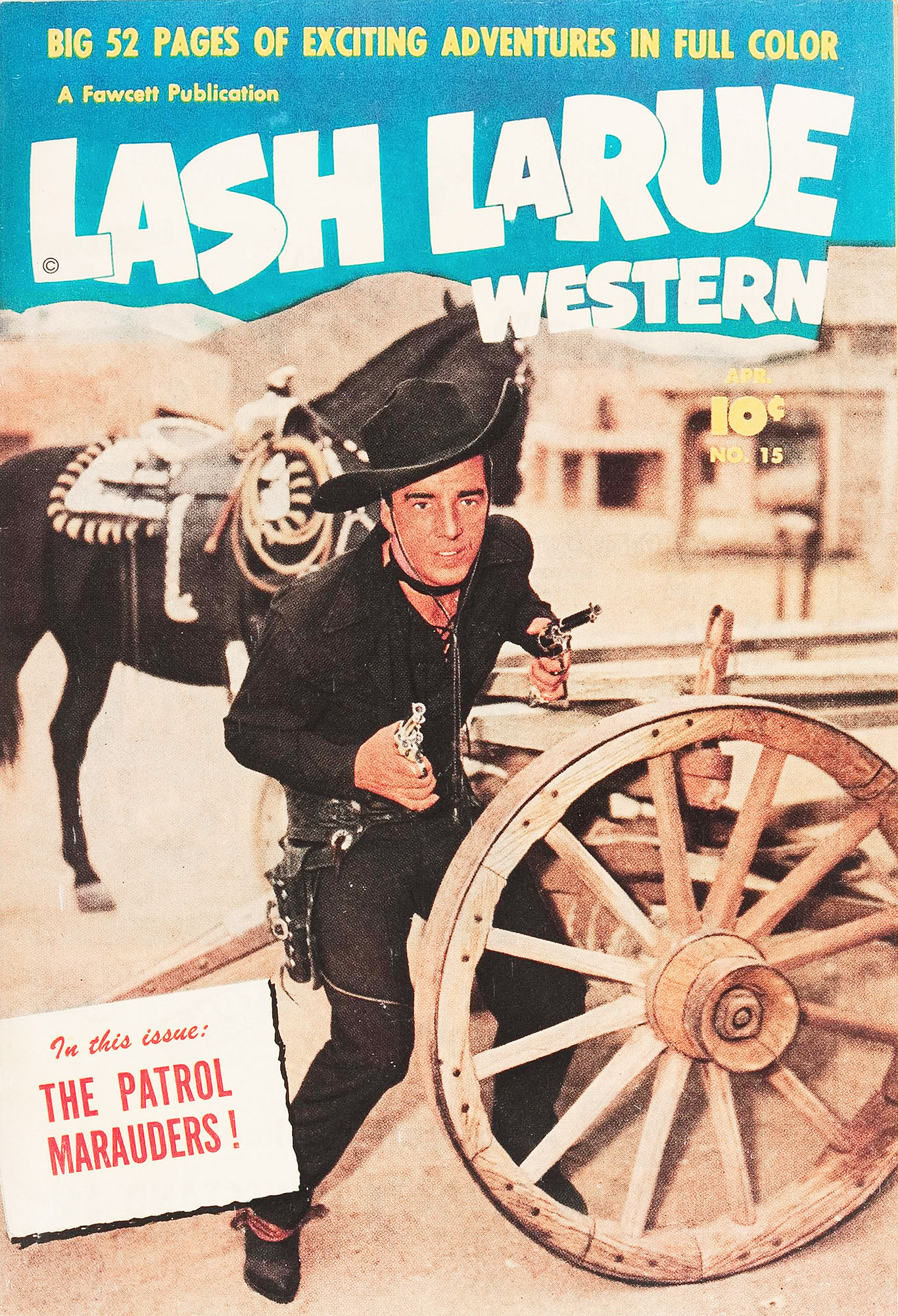 Read online Lash Larue Western (1949) comic -  Issue #15 - 1