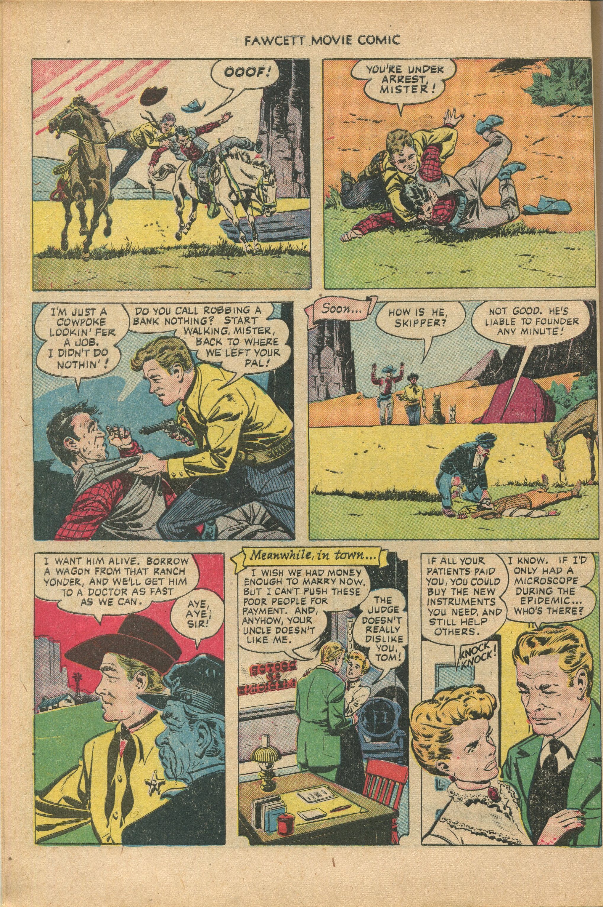 Read online Fawcett Movie Comic comic -  Issue #9 - 8